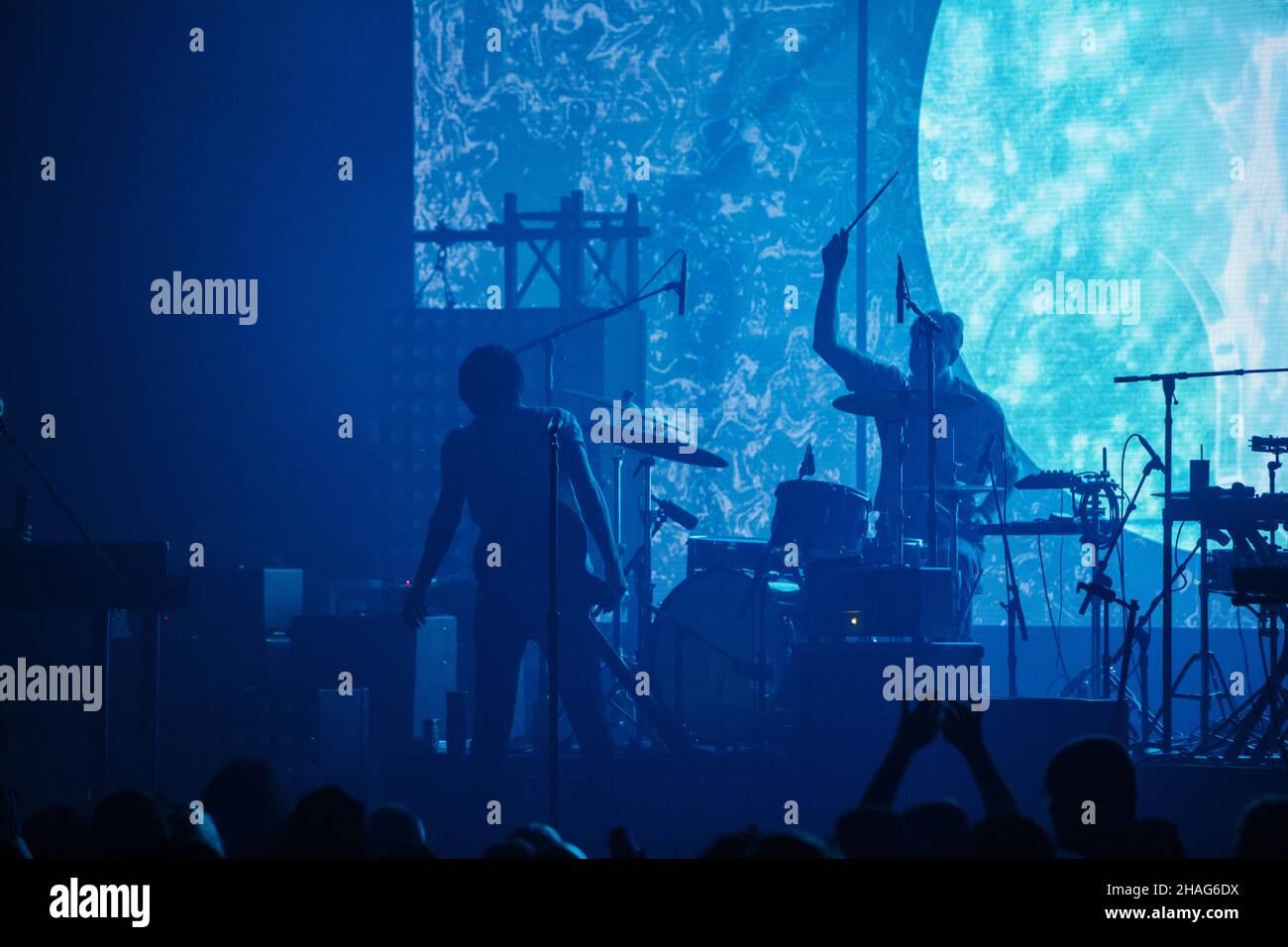 12092021 Toronto, Ontario, CANADA. Alternative rock band July Talk