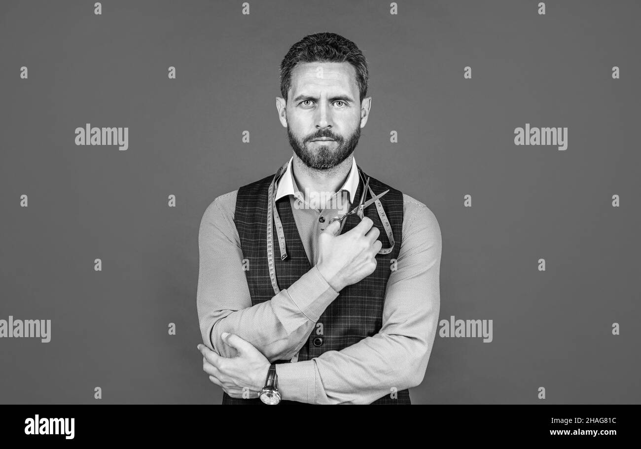 Self employed tailor Black and White Stock Photos & Images - Alamy