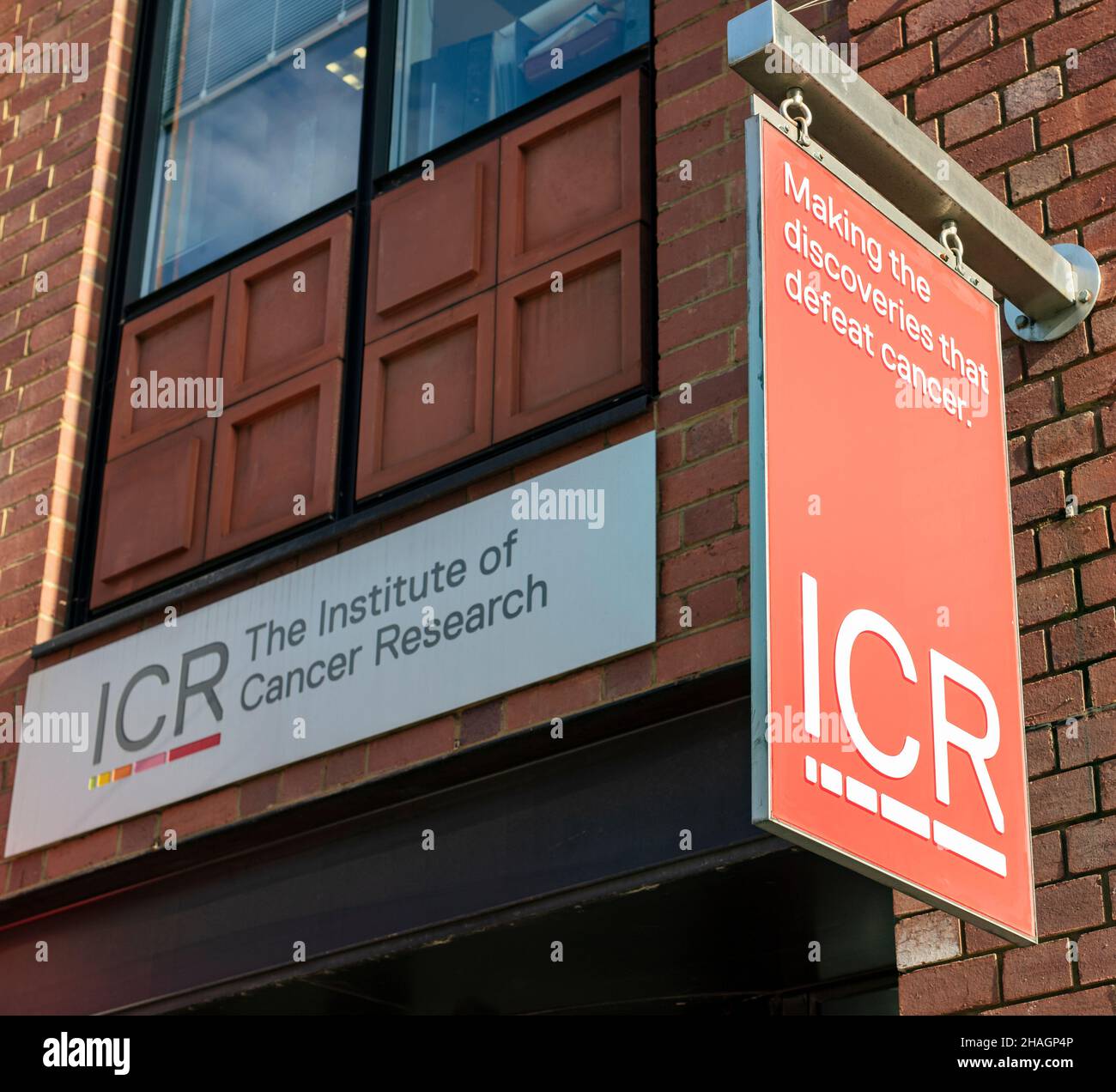 The Institute of Cancer Research (ICR), Old Brompton Road, Kensington, London Stock Photo