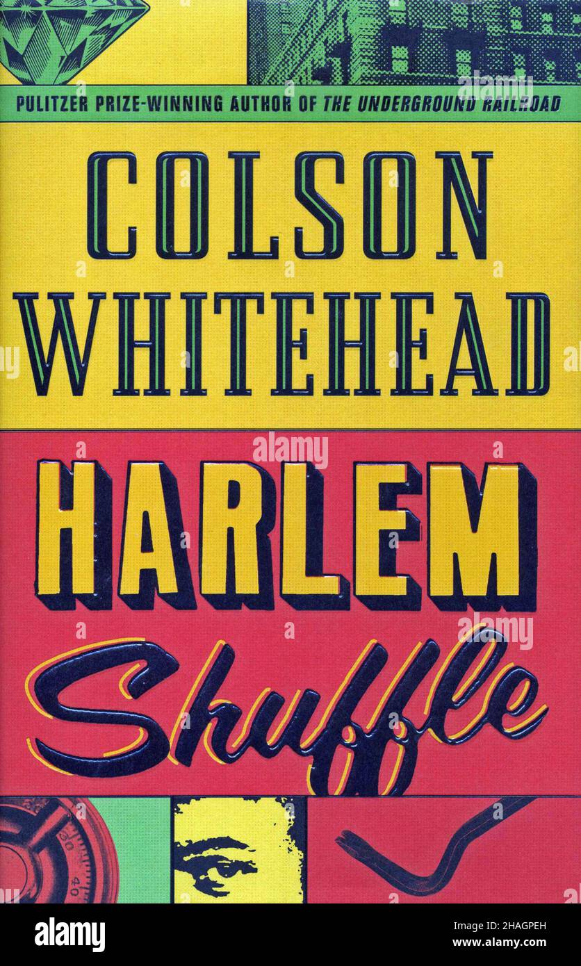 Book cover 'Harlem Shuffle' by Colson Whitehead. Stock Photo