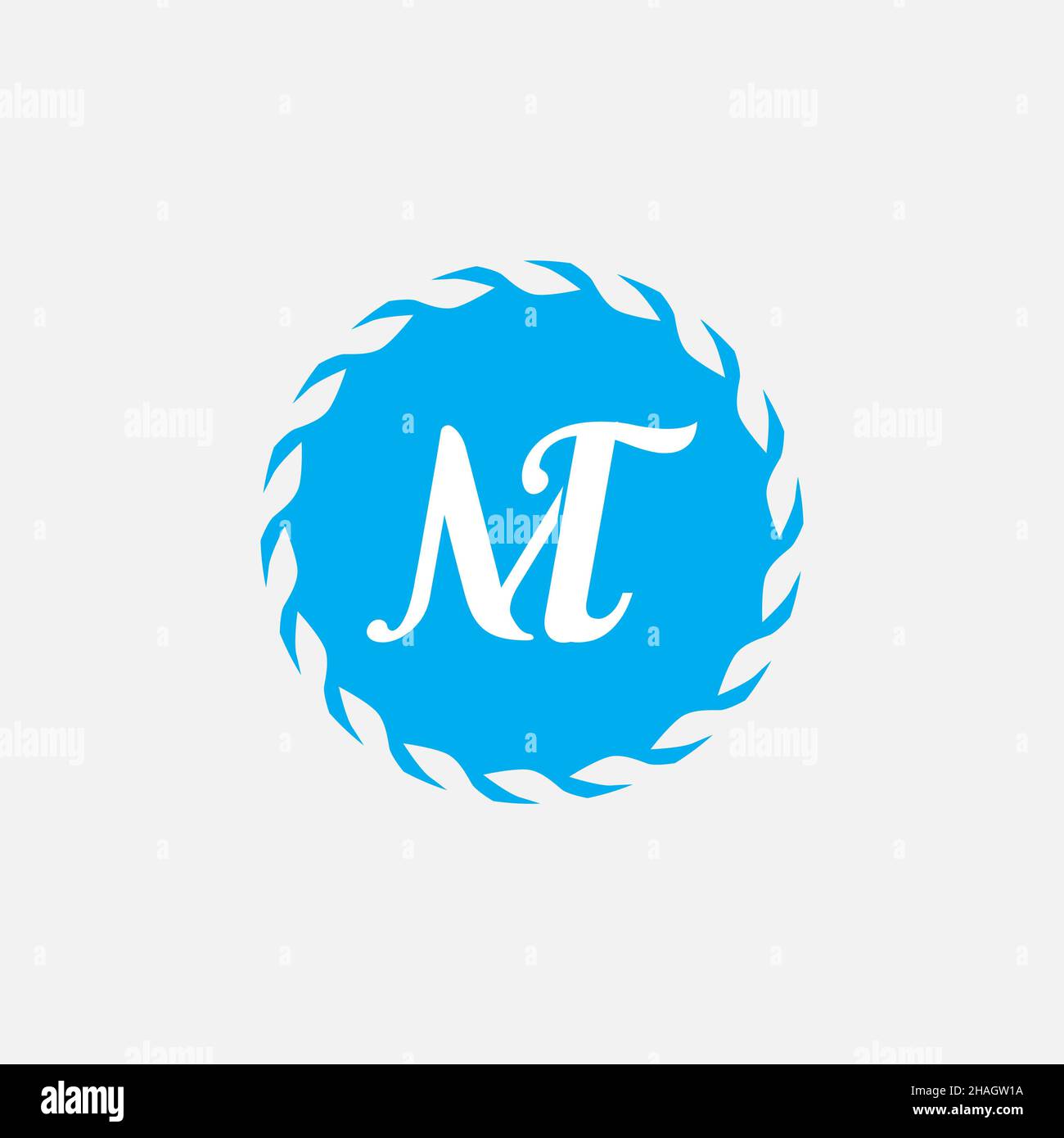 Creative Professional Trendy Letter MT TM Logo Design Stock Photo - Alamy