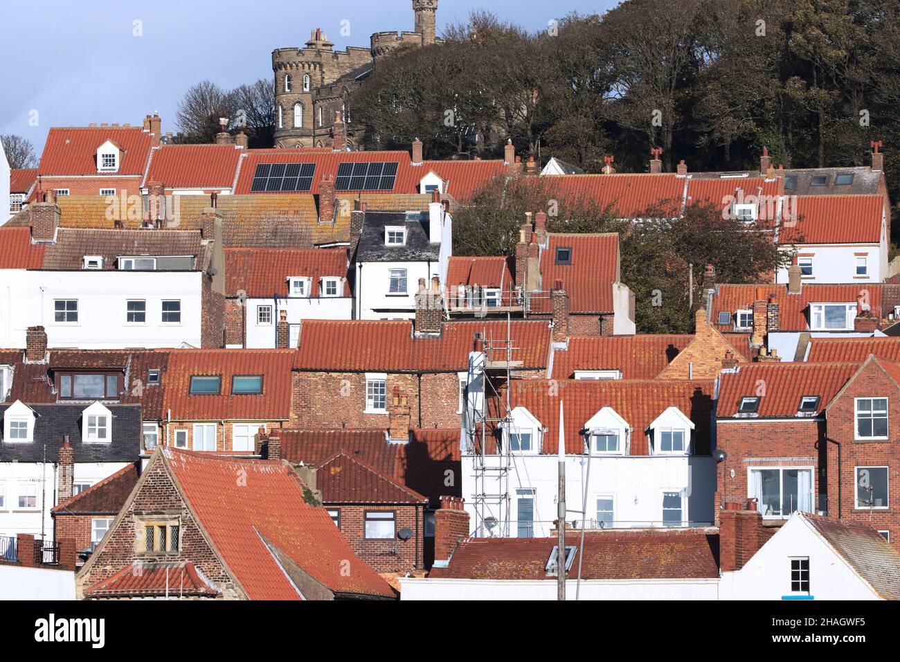 Most of the houses of Old Town Scarborough date back to the late