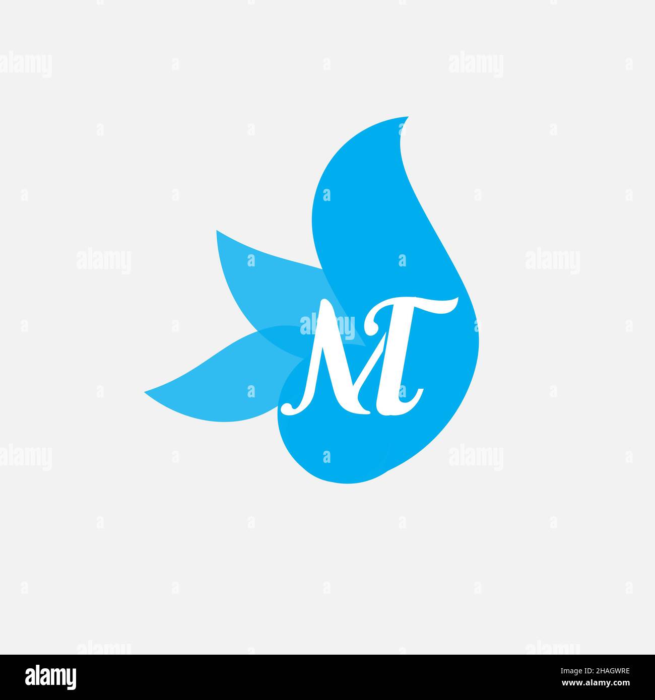 Creative Professional Trendy Letter MT TM Logo Design Stock Photo - Alamy