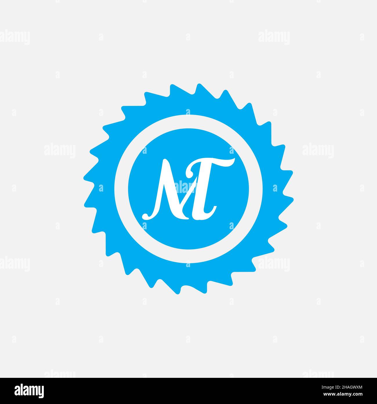 Creative Professional Trendy Letter MT TM Logo Design Stock Photo - Alamy