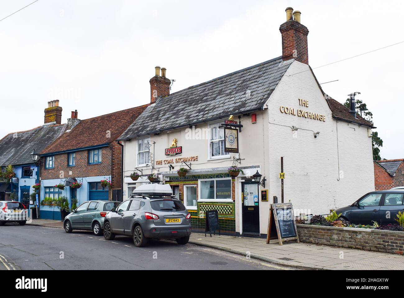 Emsworth Hampshire England UK - The Coal Exchange pub Stock Photo