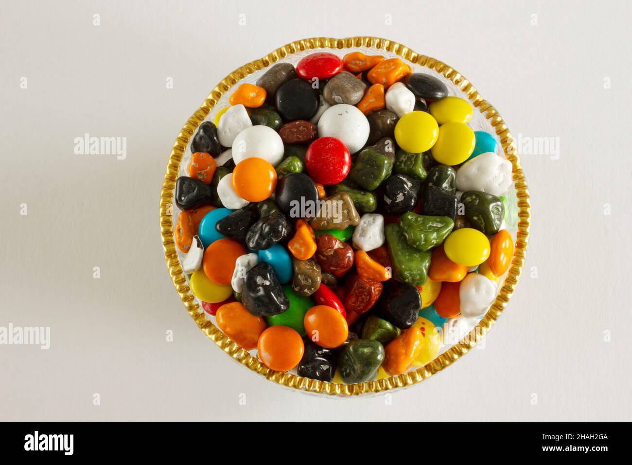 multicolor sugar coated chocolates background Stock Photo Alamy