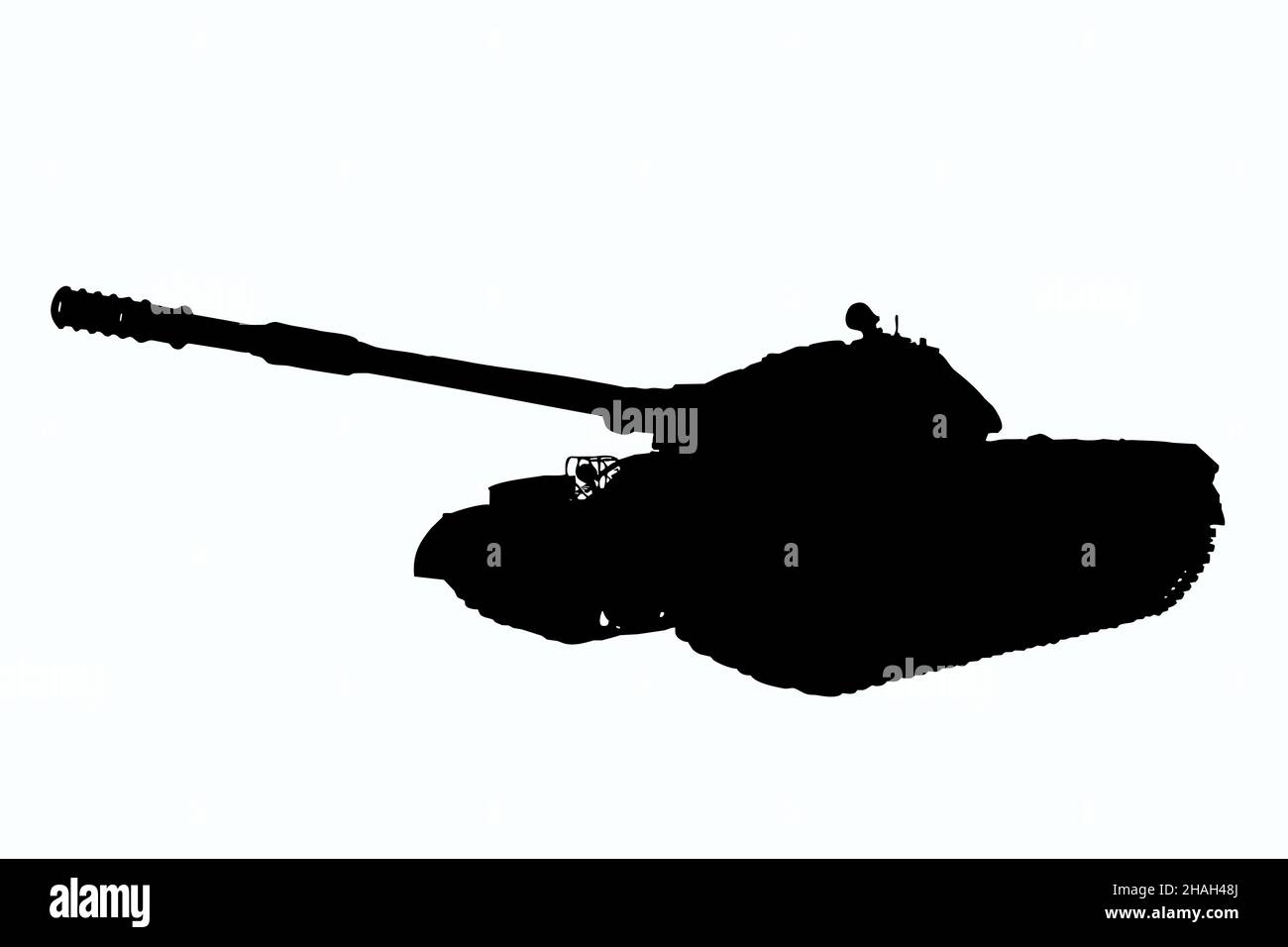 Tank silhouette hi-res stock photography and images - Alamy