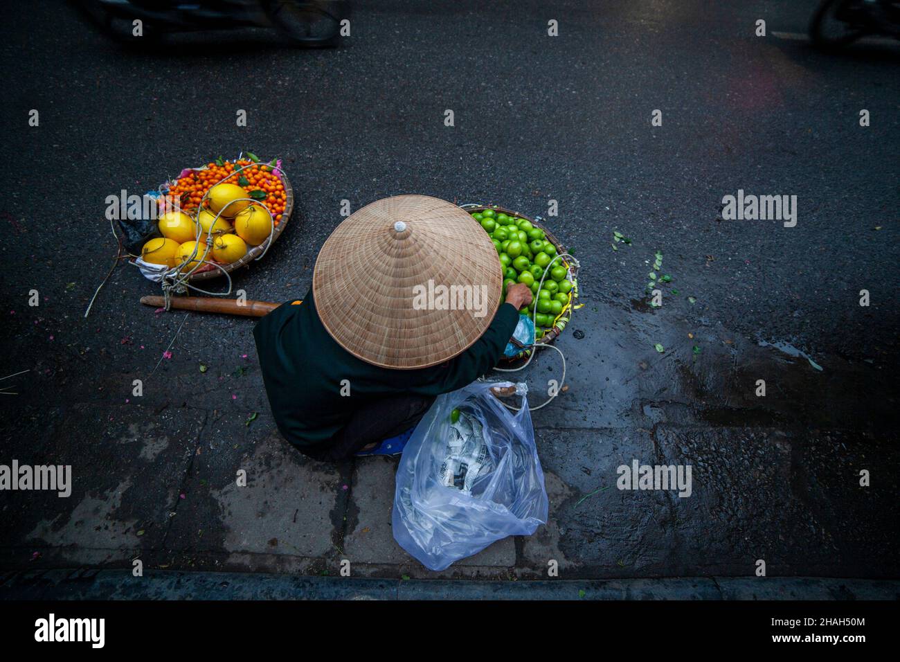 Street food Street vendors in Hanoi are an idyllic, rustic beauty