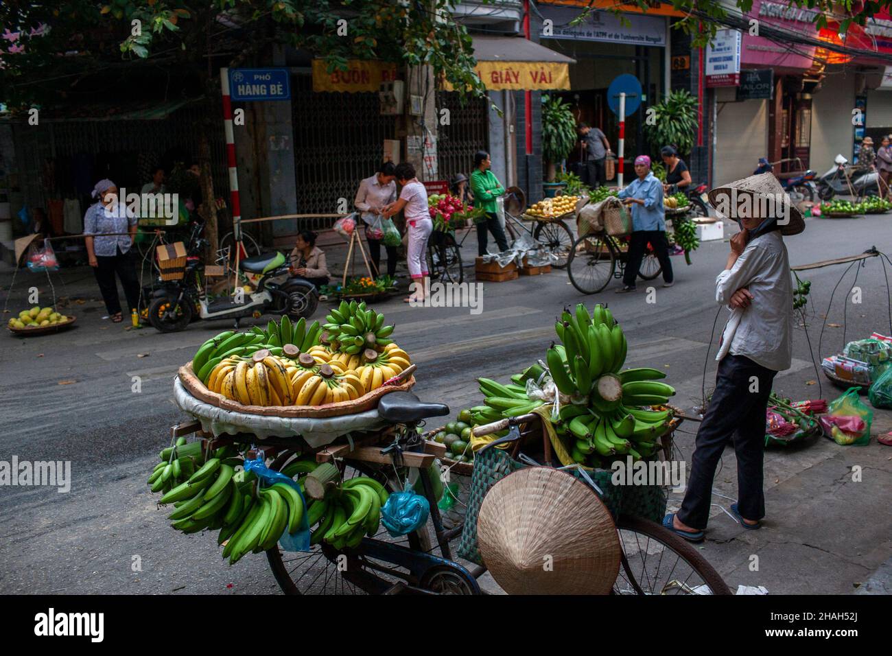 Street food Street vendors in Hanoi are an idyllic, rustic beauty