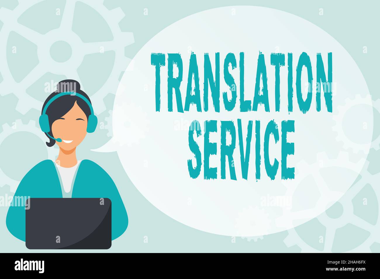Conceptual caption Translation Service. Concept meaning the Equivalent