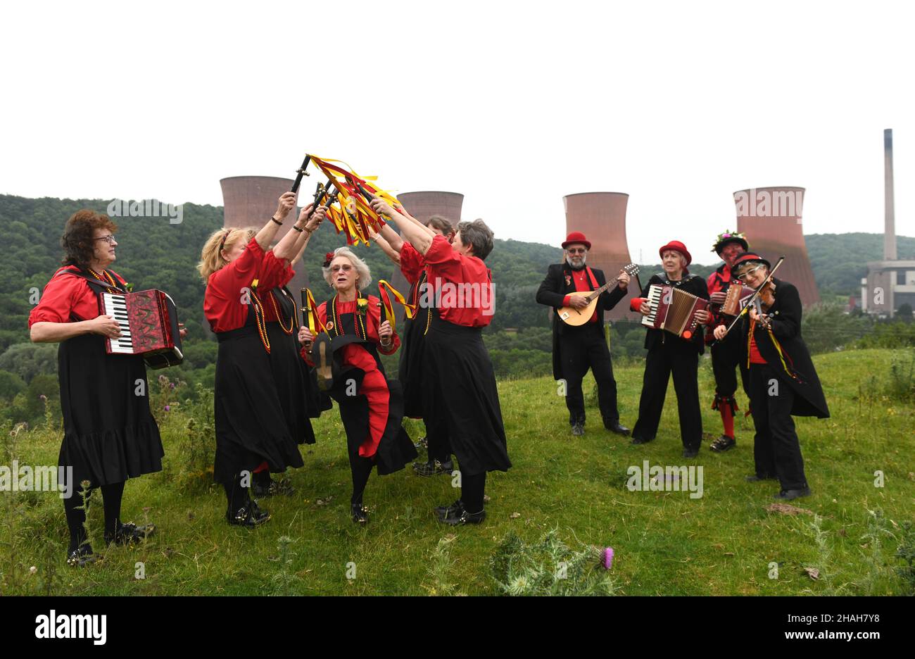 The Ironmen & Severn Gilders Stock Photo