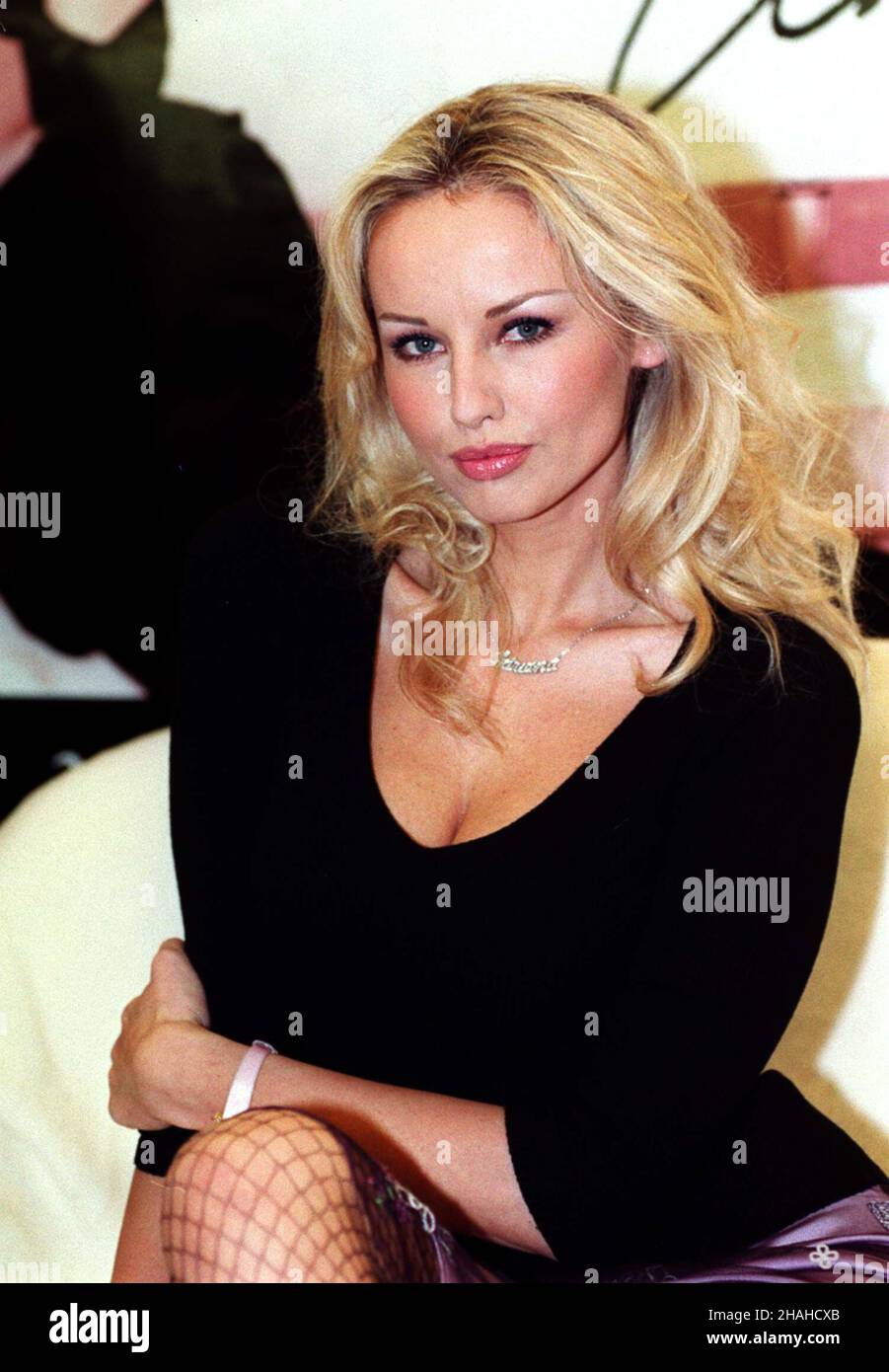 Wonderbra model adriana sklenarikova hi-res stock photography and images -  Alamy