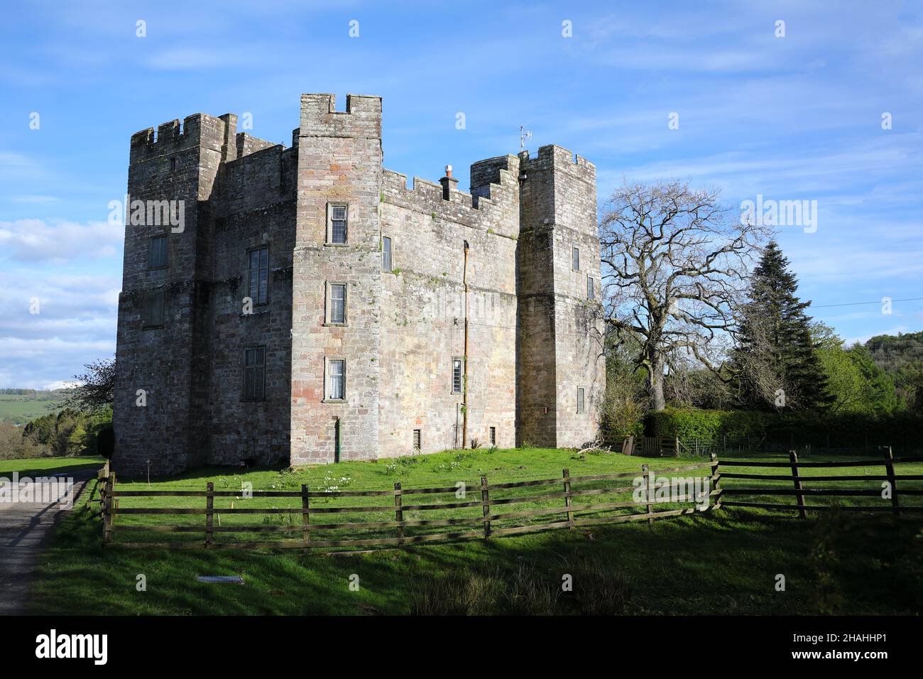 Dacre Castle, Cumbria Stock Photo