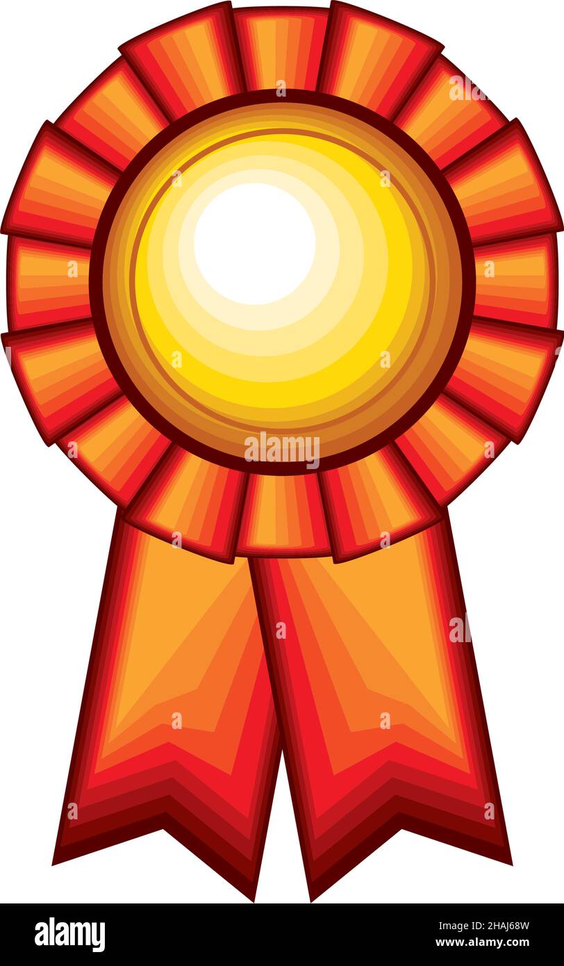 rosette award ribbon Stock Vector Image & Art Alamy