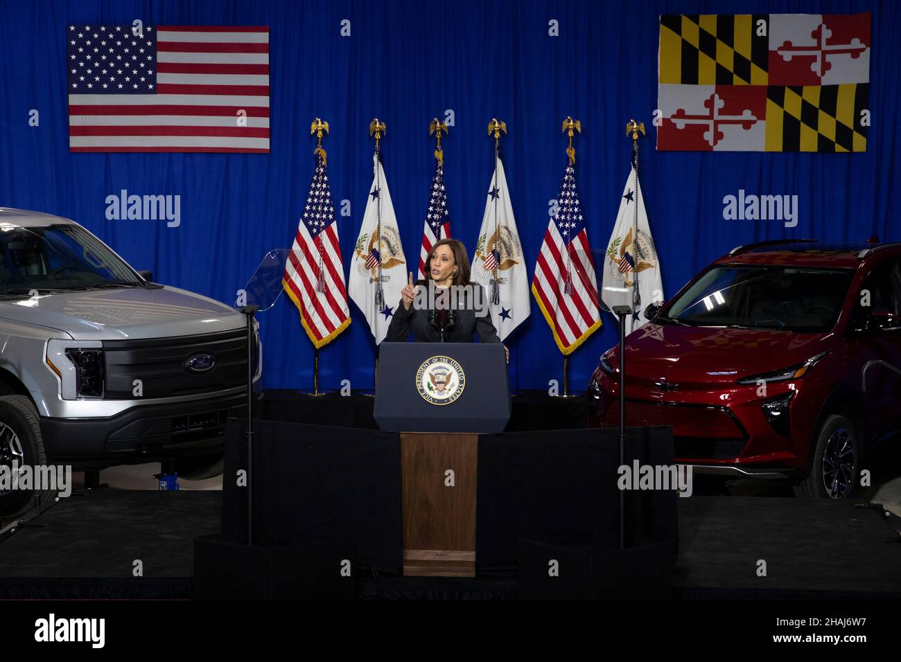 Brandywine, USA. 13th Dec, 2021. US Vice President Kamala Harris