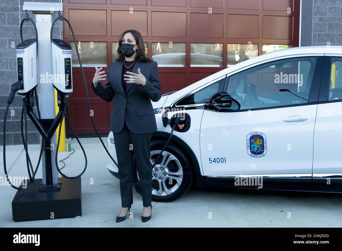 Brandywine, United States. 13th Dec, 2021. Vice President Kamala Harris