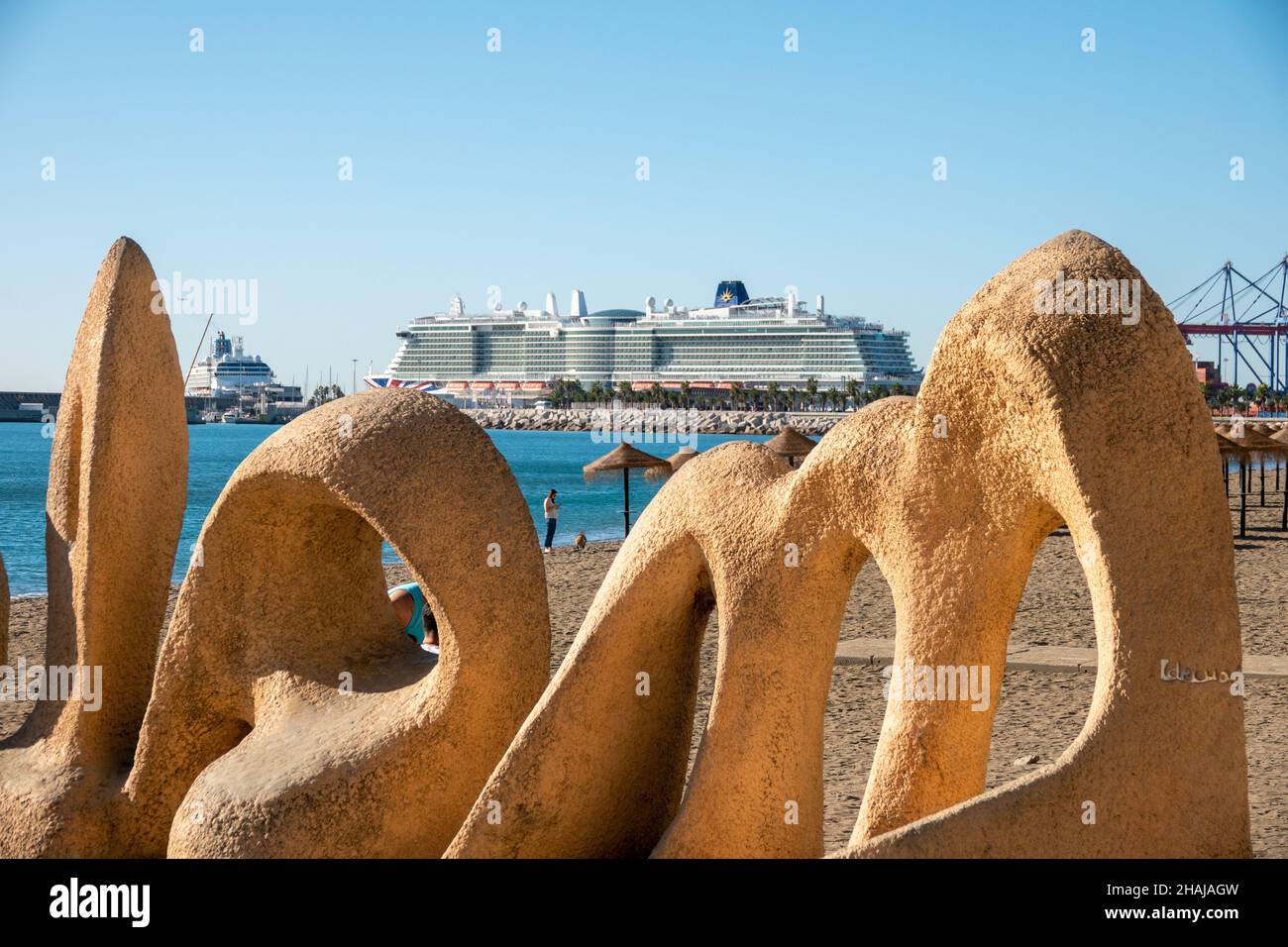 P & O cruise ship, Iona. Stock Photo