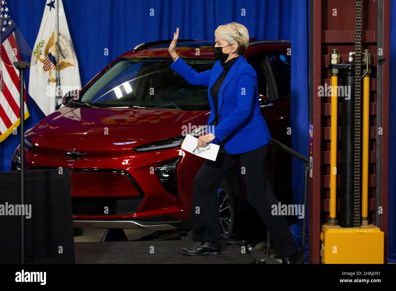 Brandywine, USA. 13th Dec, 2021. US Energy Secretary Jennifer Granholm