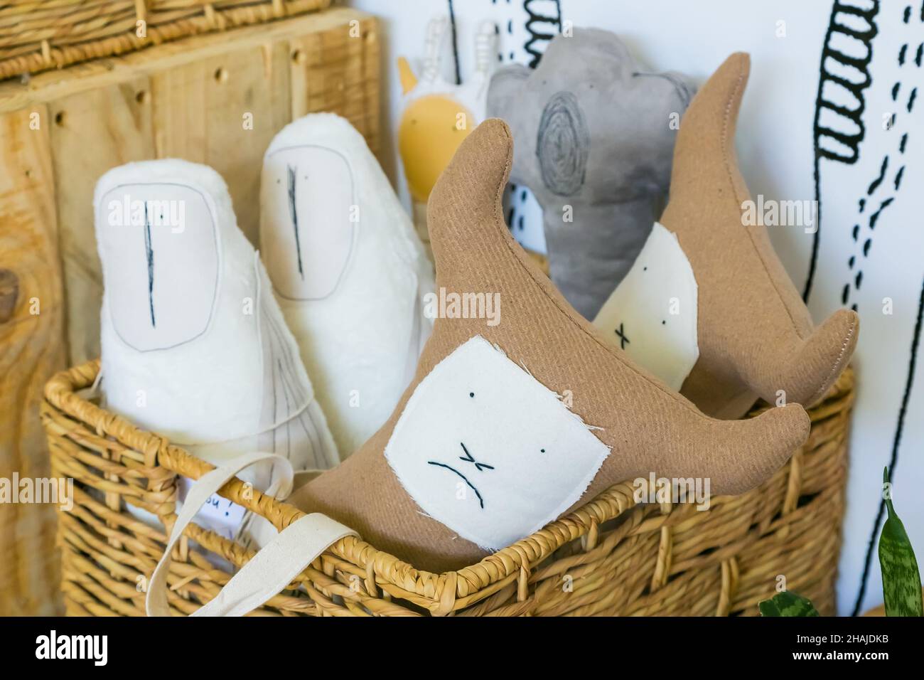 JOHANNESBURG, SOUTH AFRICA Oct 19, 2021 A closeup shot of handmade