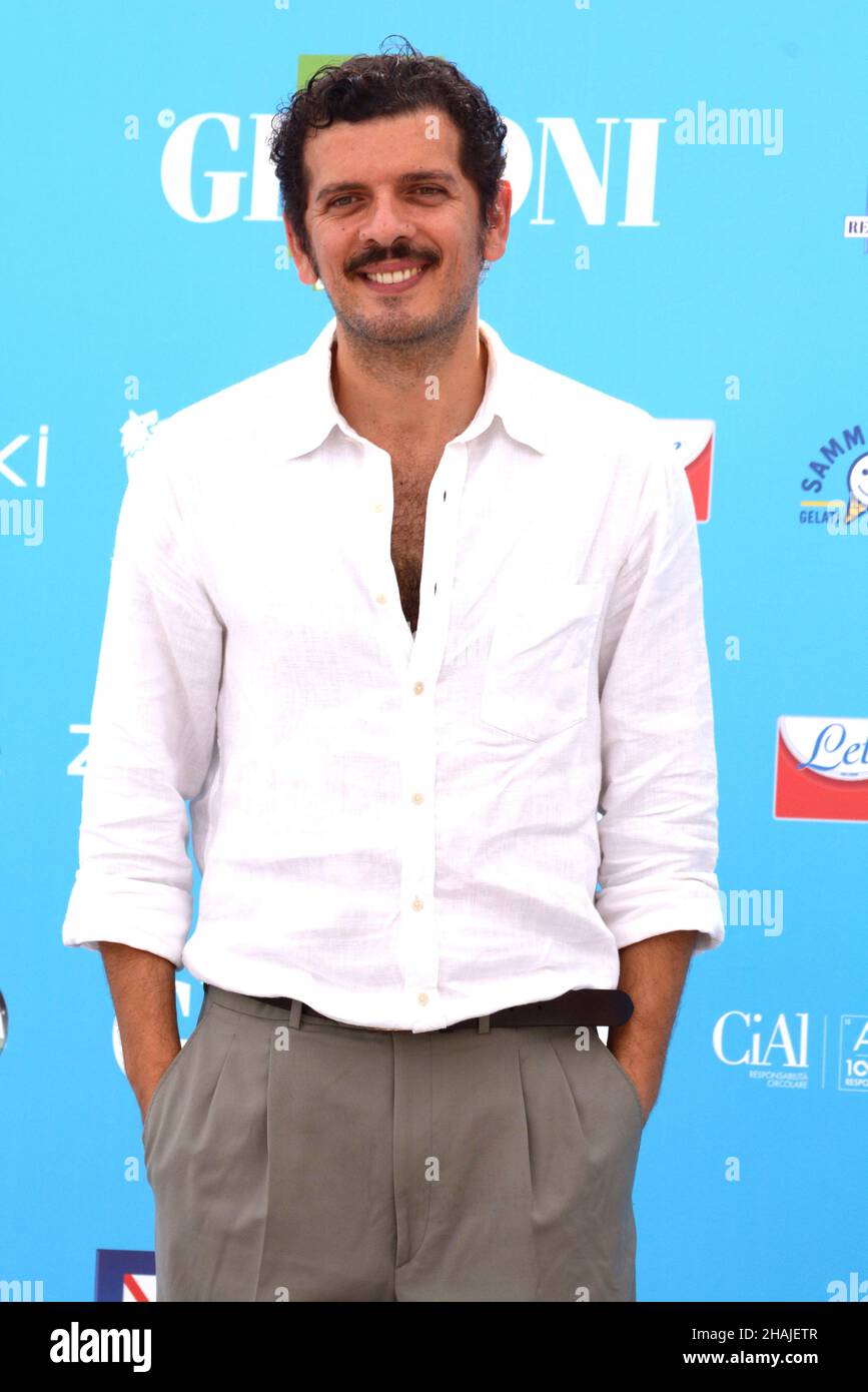 GIFFONI VALLE PIANA ITALY July 26 2021 Alessandro Carbonara At Giffoni Valle Pianaitaly July 262021 Alessandro Carbonara At Giffoni Film Festival 50 Plus On July 26 2021 In Giffoni Valle Piana Italy 2HAJETR 