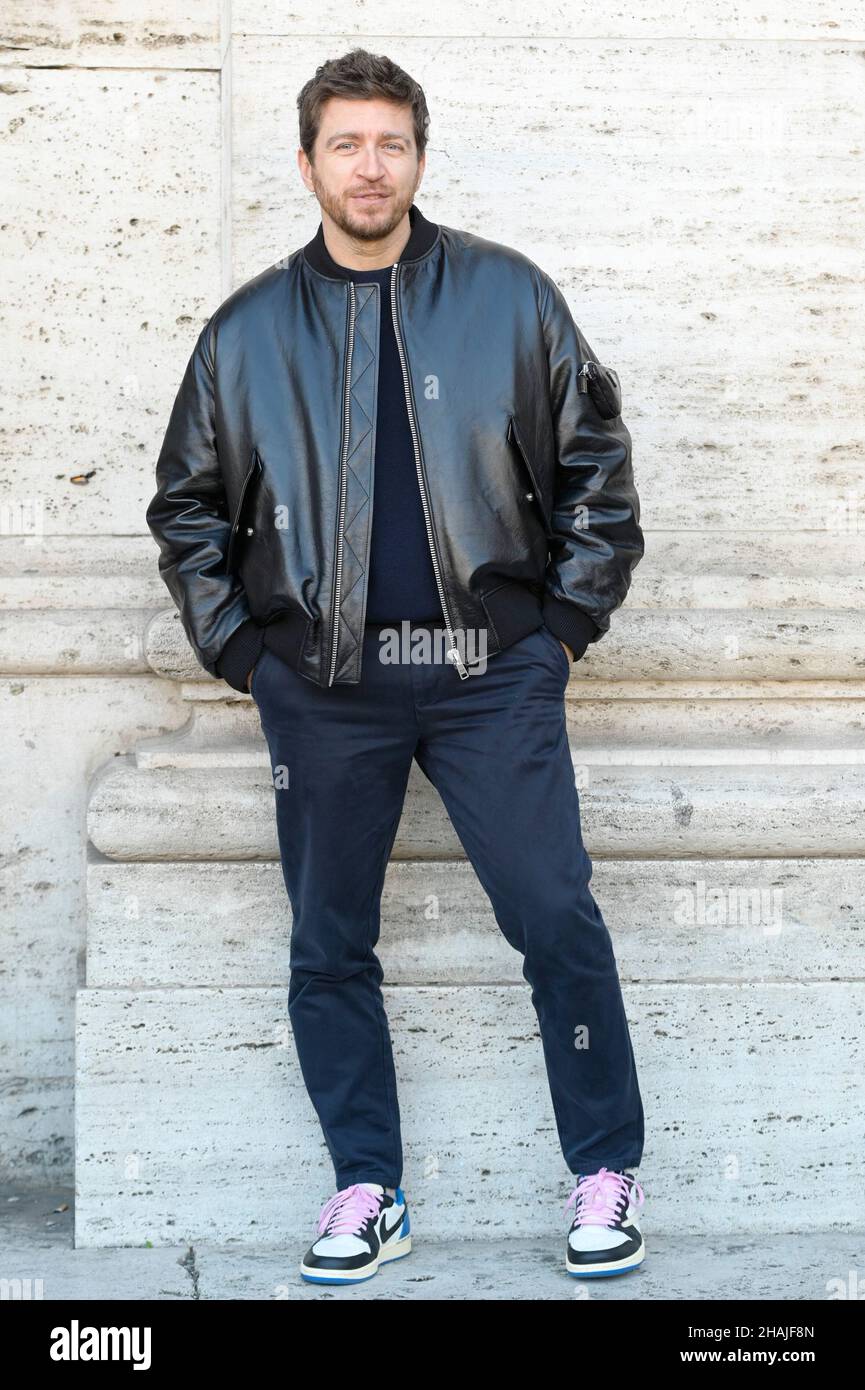 Rome, Italy. 13th Dec, 2021. Aessandro Roia attends the photocall of the film Diabolik at The Space Cinema Moderno. (Photo by Mario Cartelli/SOPA Images/Sipa USA) Credit: Sipa USA/Alamy Live News Stock Photo