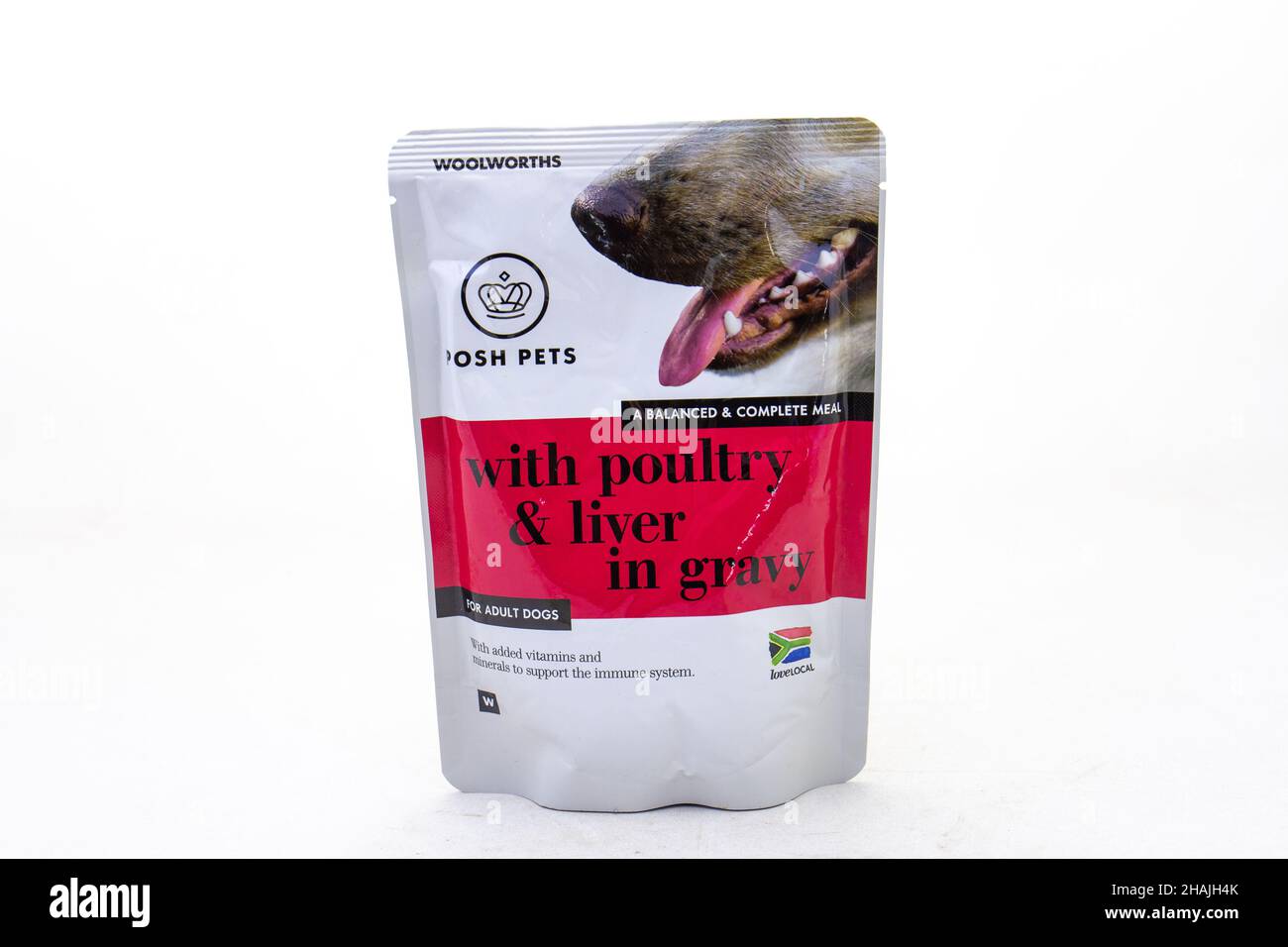 Johannesburg, South Africa Posh Pets pet food from Woolworths Food