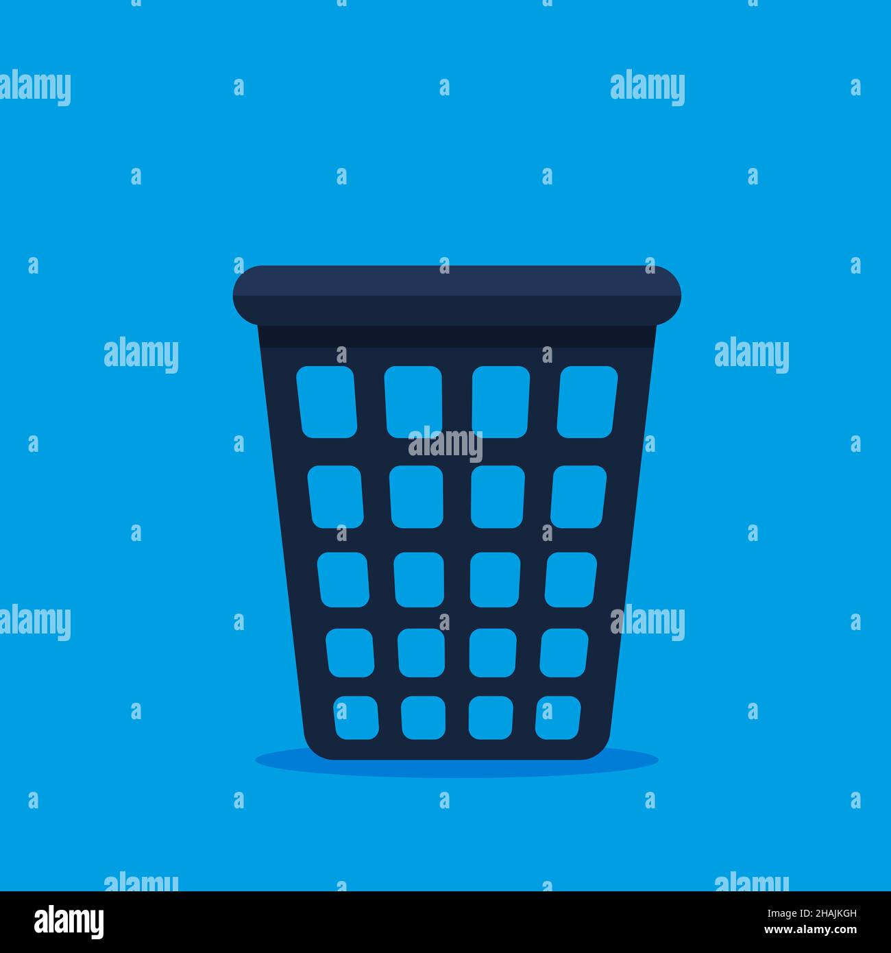 Empty Garbage Container Cartoon Empty can cartoon illustration hi-res stock photography and images - Alamy