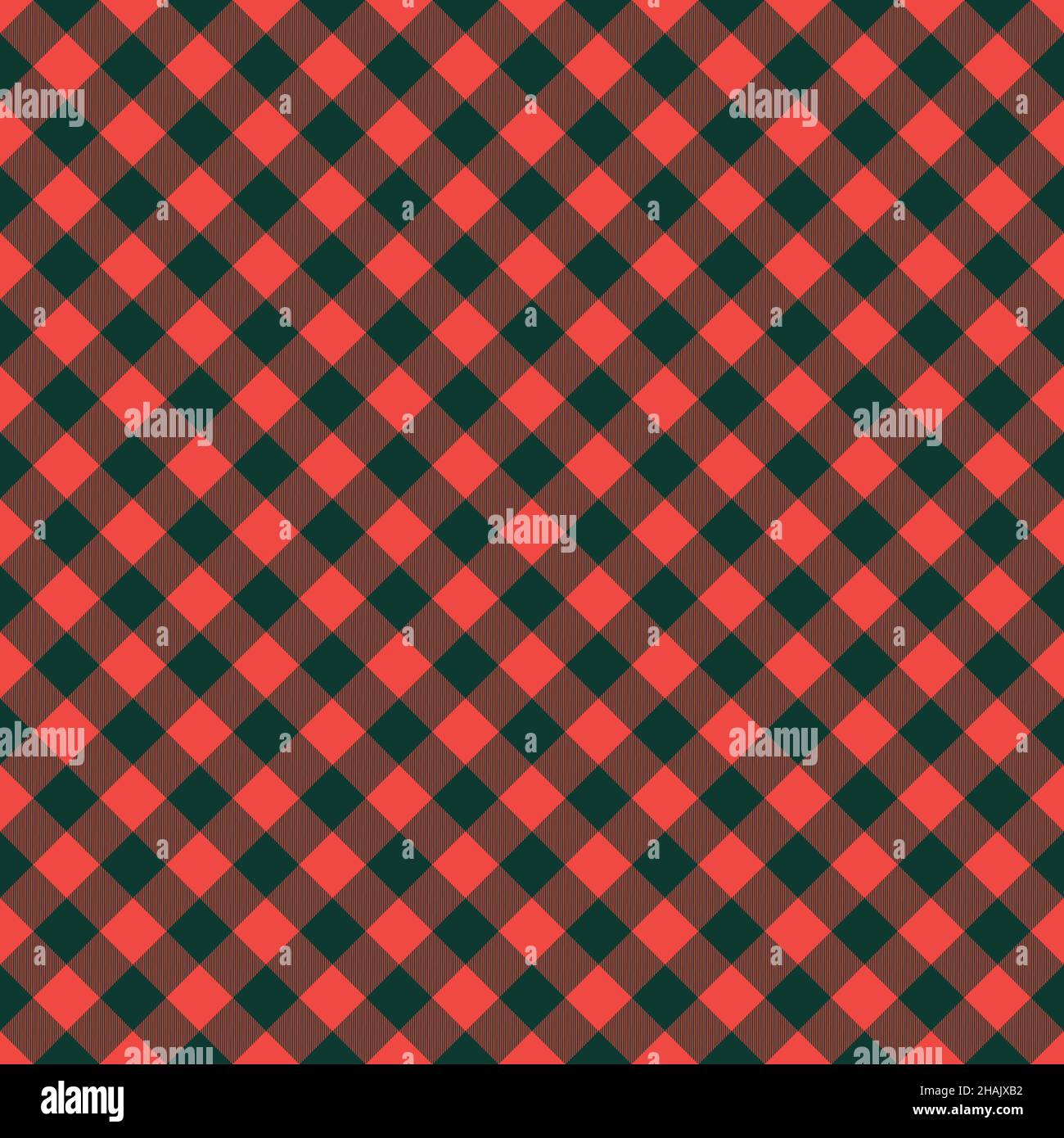 Seamless pattern with traditional vichy graphic for textile. Stock Vector