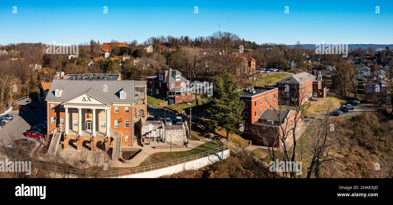 Morgantown wv 12 december 2021 delta chi fraternity house at west