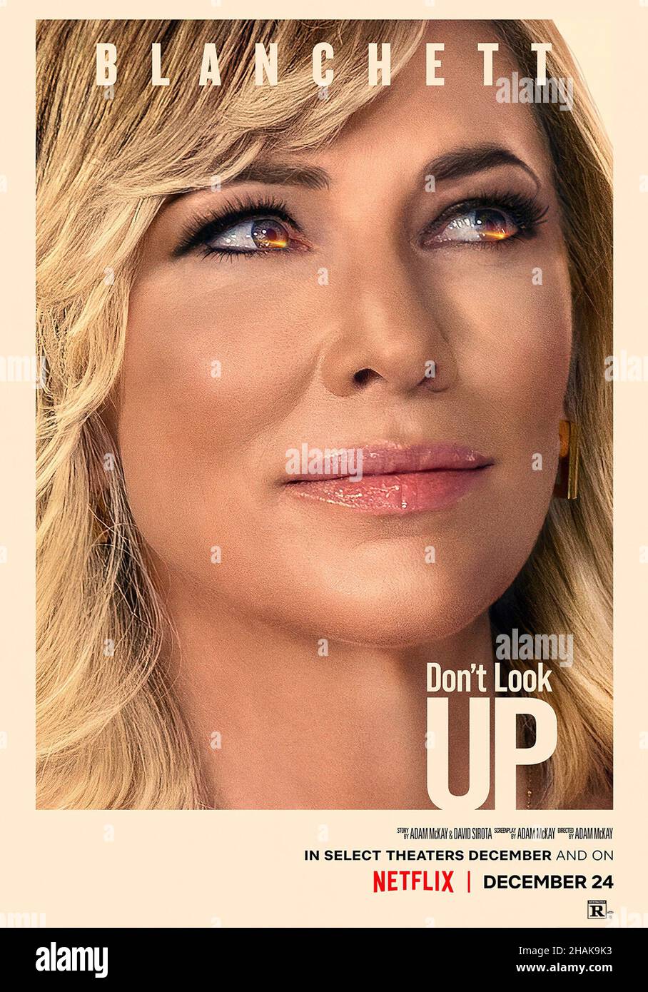 DON'T LOOK UP, US character poster, Cate Blanchett, 2021. © Netflix / courtesy Everett