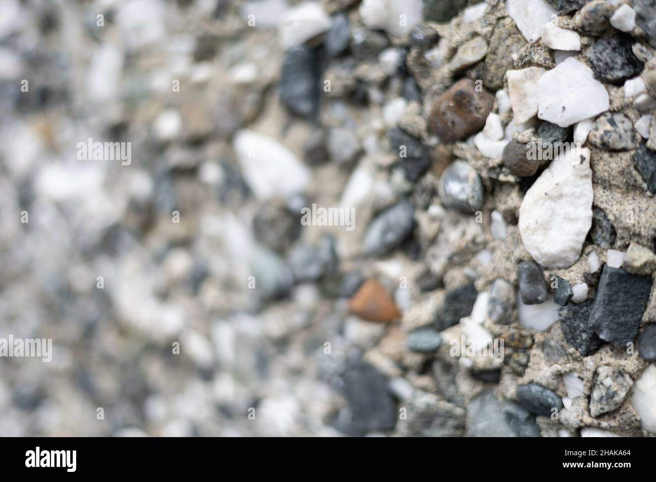 Wall texture small stone macro hi-res stock photography and images - Alamy