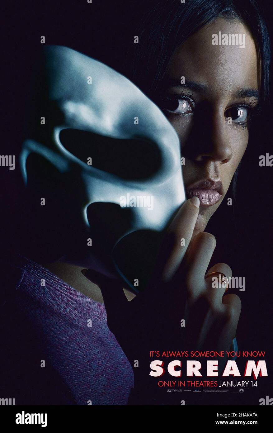SCREAM, (aka SCREAM 5), character poster, Jenna Ortega, 2022