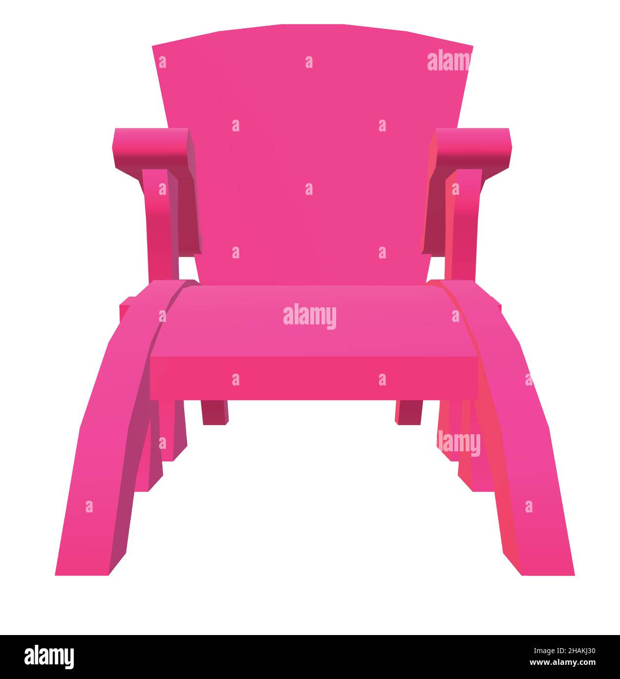 Backyard summer chair Cut Out Stock Images & Pictures - Alamy