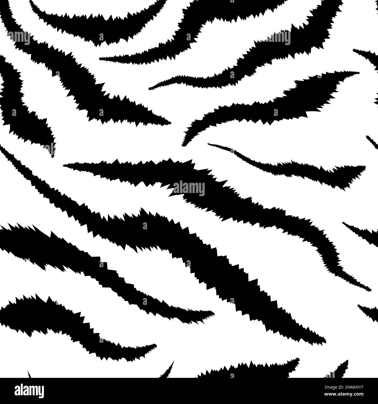 Seamless pattern with zebra print. Vector illustration Stock Vector ...
