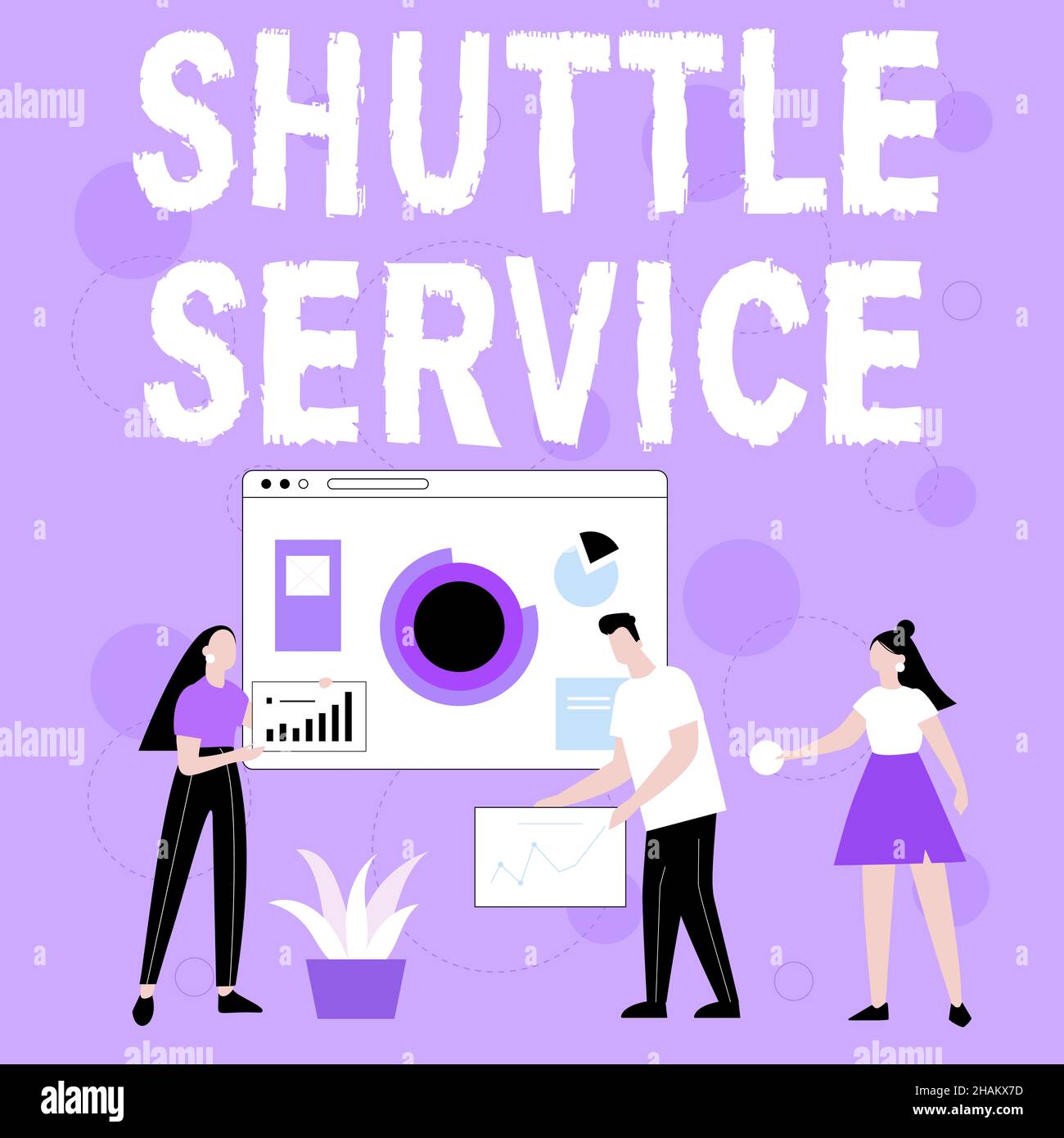 Writing displaying text Shuttle Service. Business showcase vehicles ...