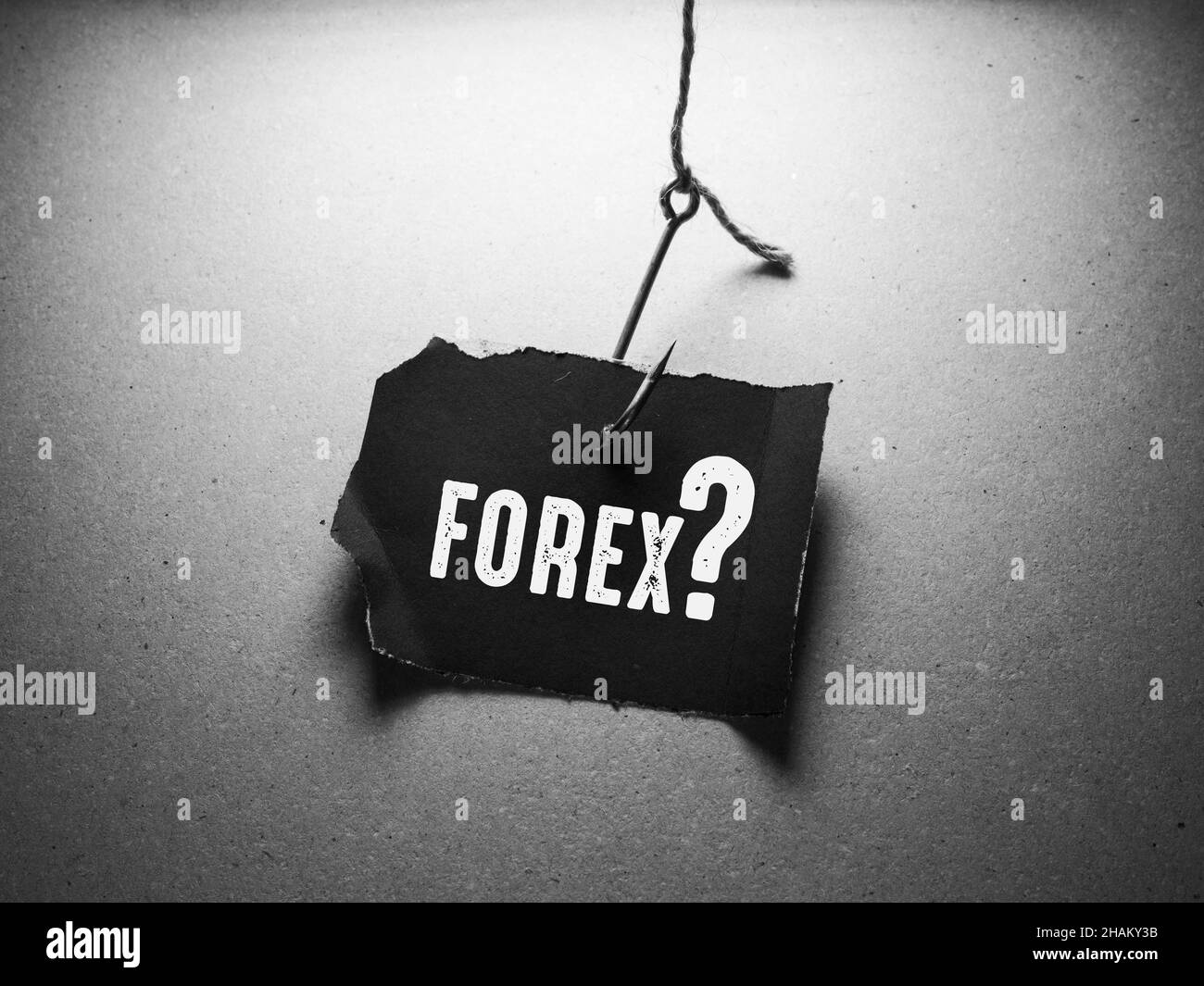 Close up of Forex Word , Business Concept Idea Stock Photo