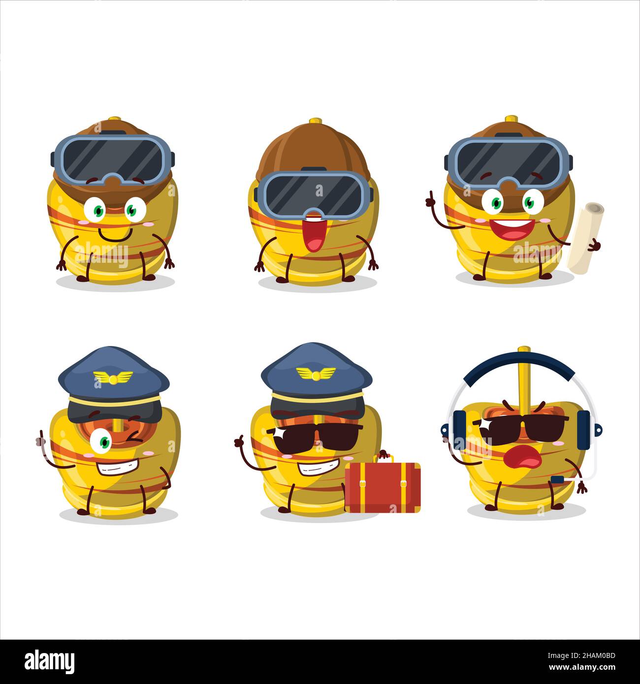sunglasses mascot pilot