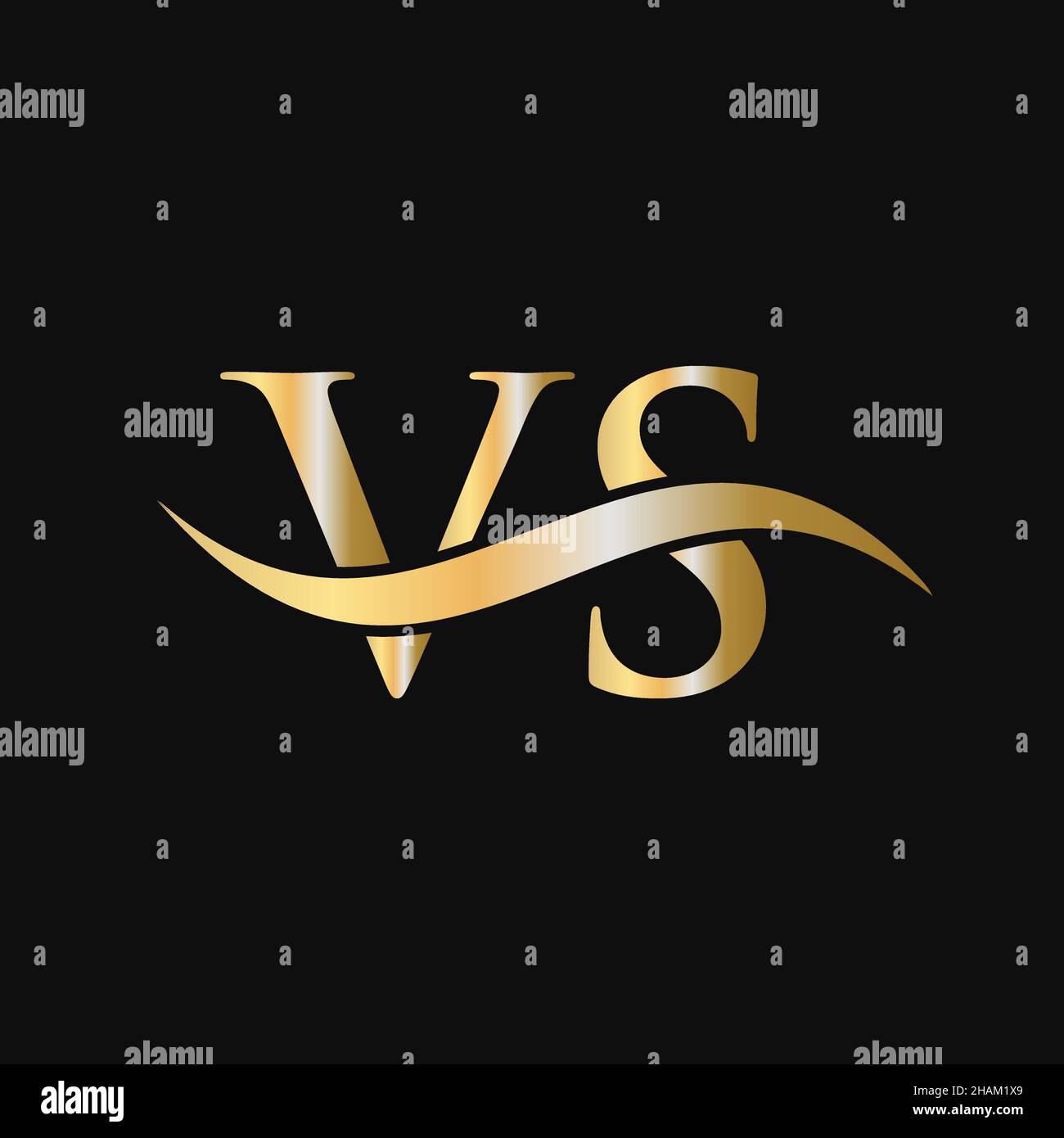 V s logo hi-res stock photography and images - Alamy
