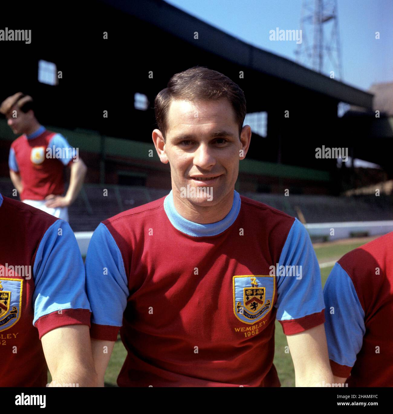 File photo dated 1-01-1962 of Jimmy Robson, Burnley FC. Burnley First Division title winner Jimmy Robson dies at the age of 82. Issue date: Tuesday December 14, 2021. Stock Photo