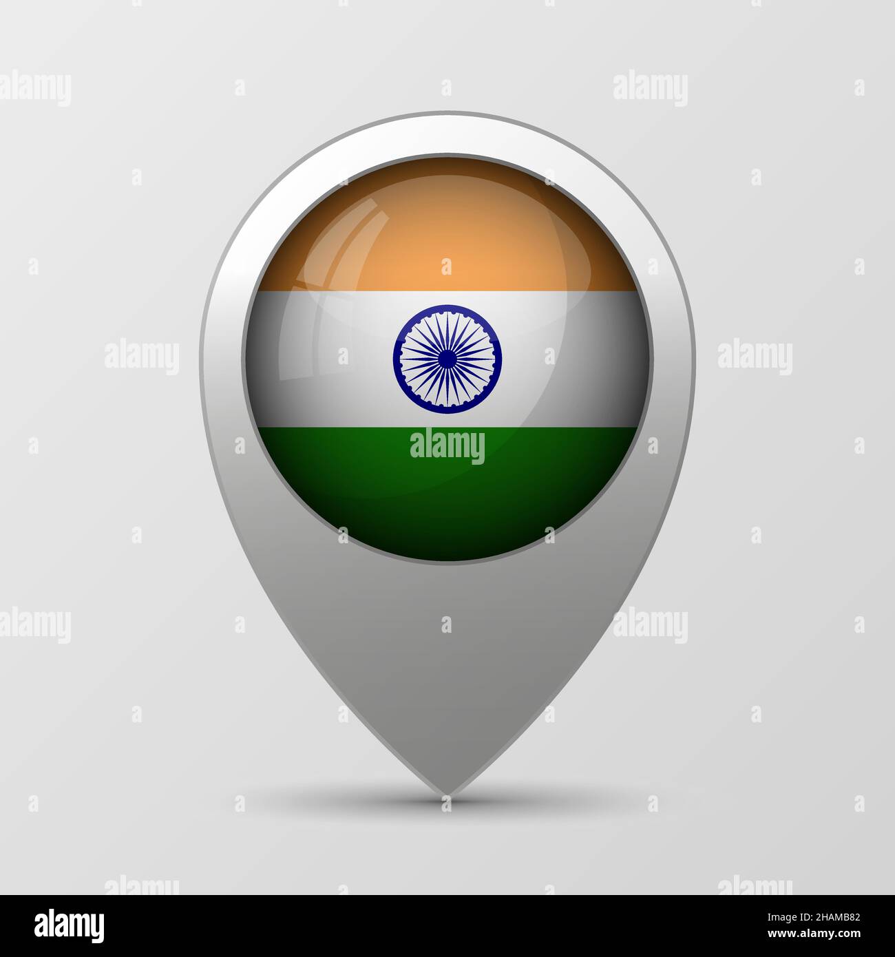 Indian flag label design art hi-res stock photography and images - Alamy