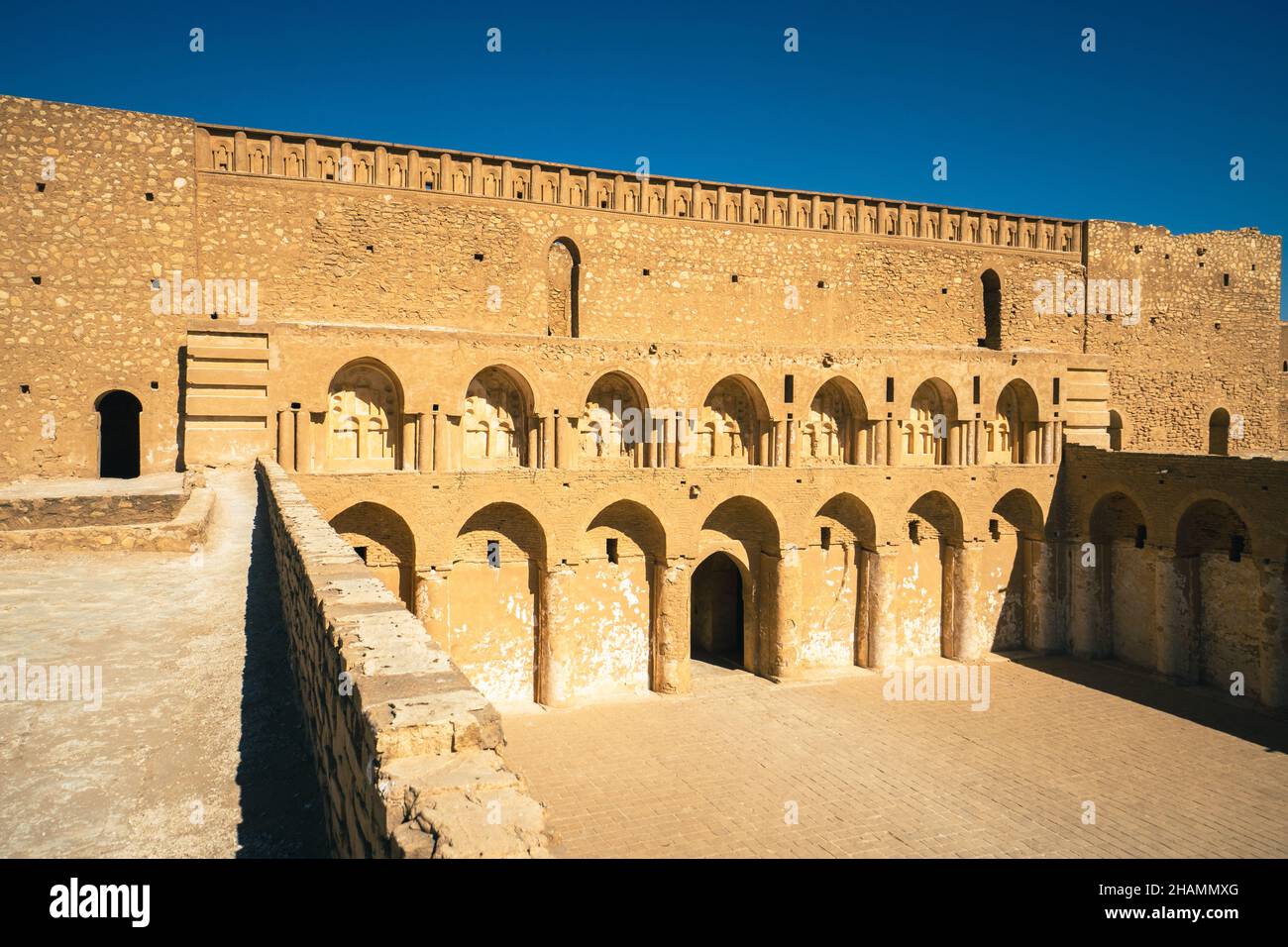 Historic Al-Ukhaidir Fortress near Karbala in Iraq Stock Photo - Alamy