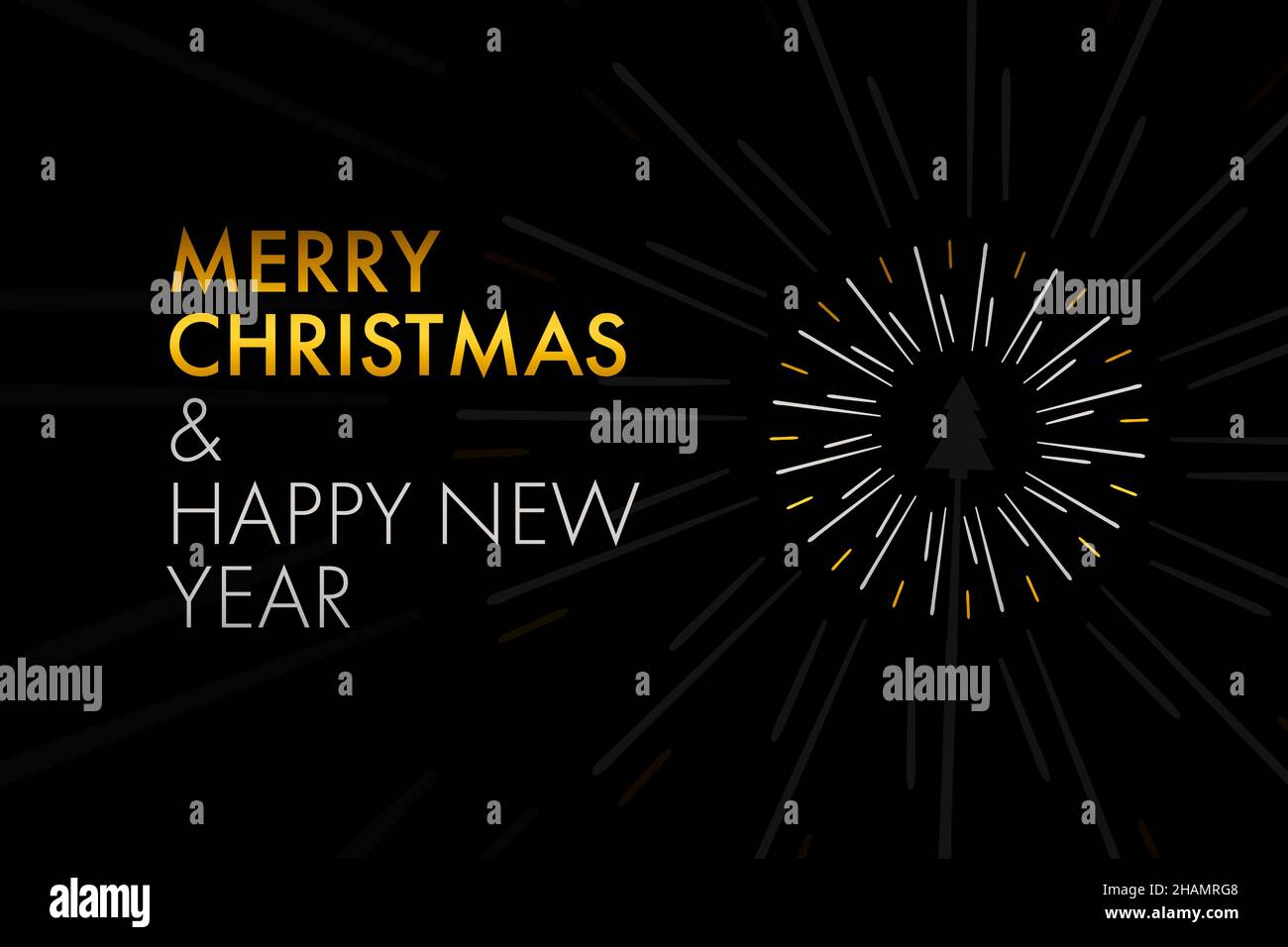 African American Merry Christmas 2022 Wishes Merry Christmas And Happy New Year 2022. Celebration And Wishes,  Resolutions, Positive, Happiness And Success. Fireworks Black Background  Stock Photo - Alamy