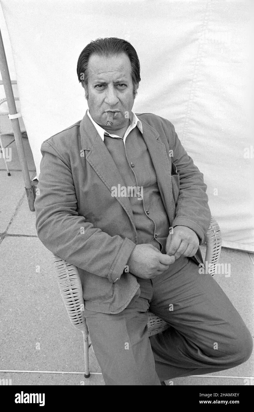 - Festival del Cinema di Venezia 1982; il regista Tinto Brass   - Venice Film Festival 1982;  the director Tinto Brass Stock Photo