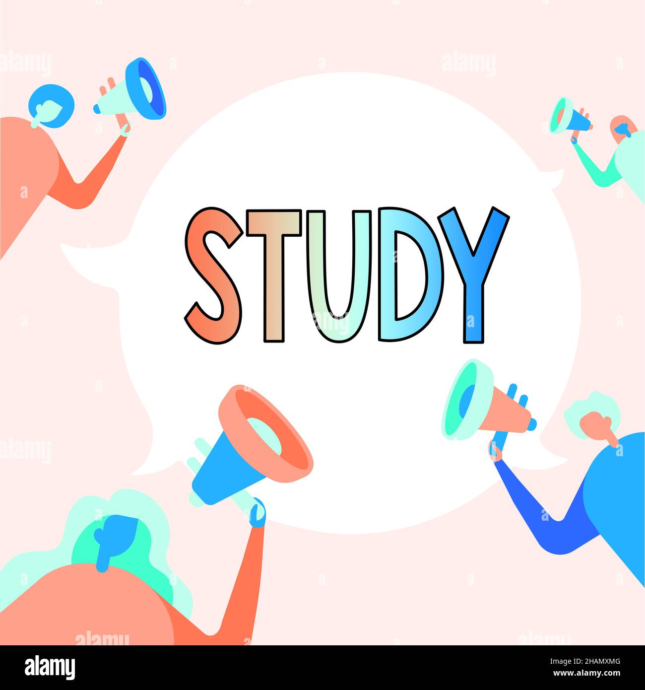Support The Study Sign Hand writing sign Study. Business approach devotion of time and ...