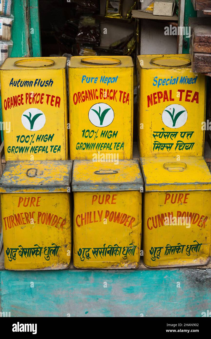 Nepal tea shop hires stock photography and images Alamy