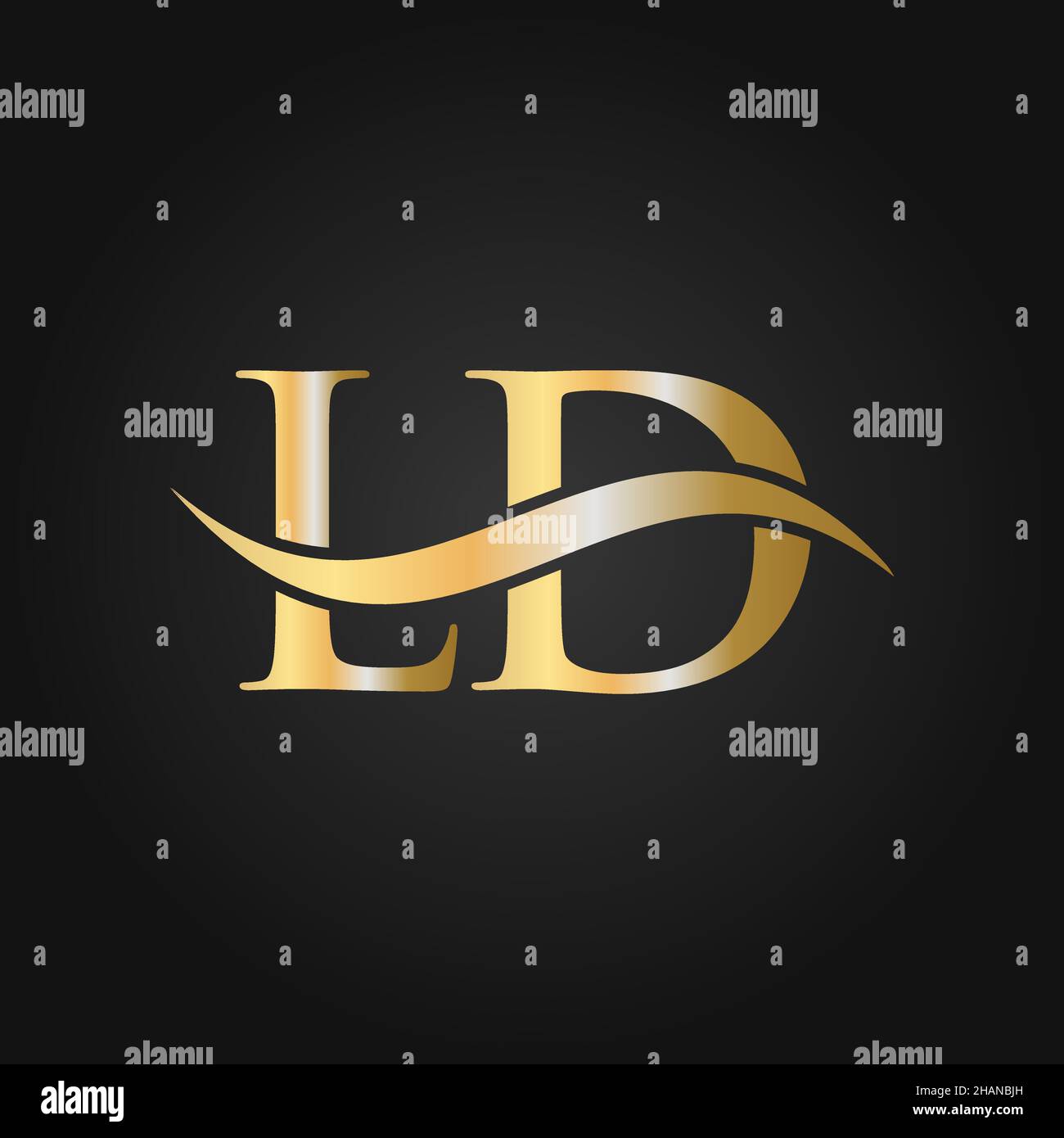 Letter ld logo hi-res stock photography and images Alamy