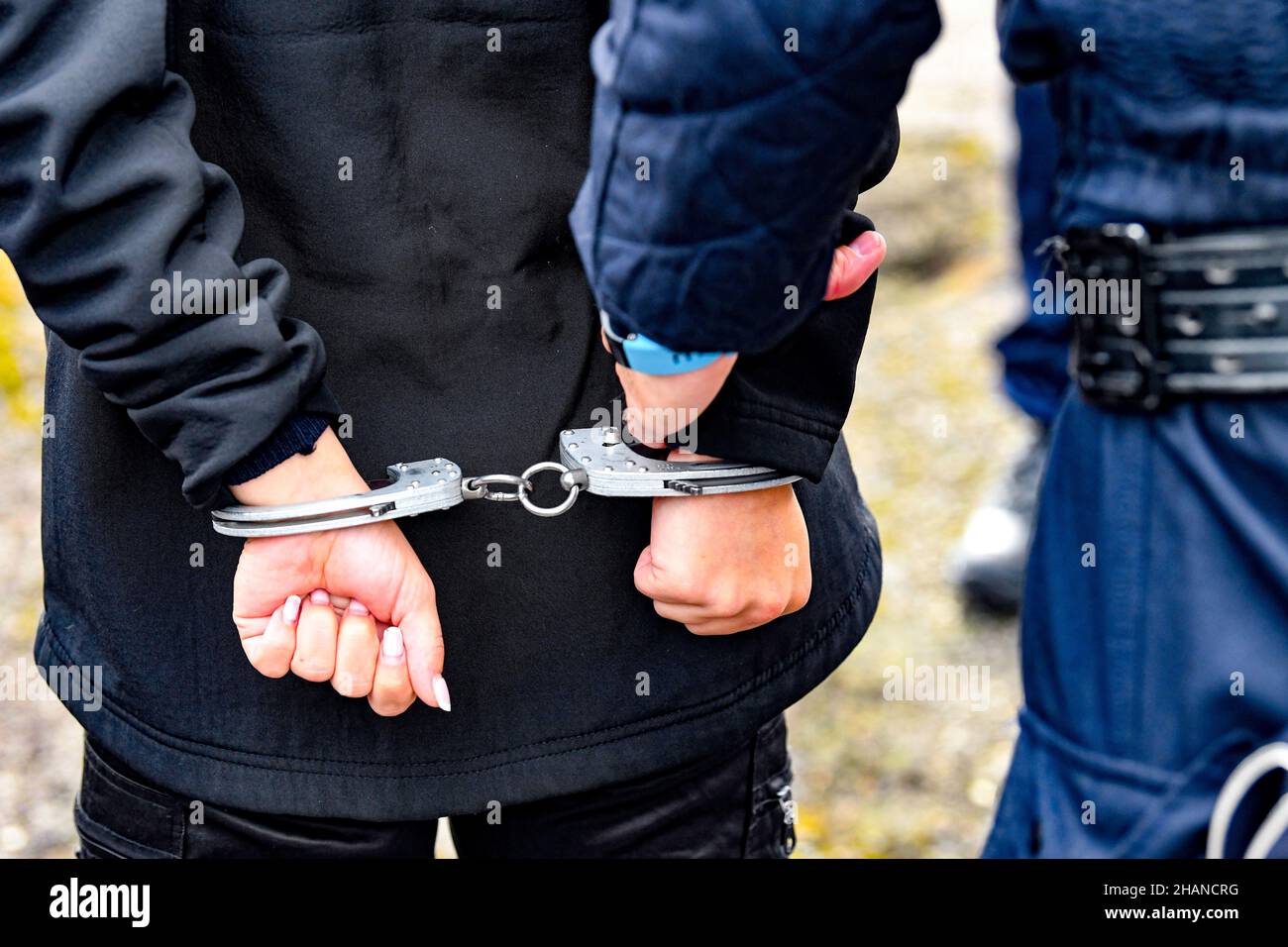 Open day at the Rouen-Oissel National Police Academy (northern France ...