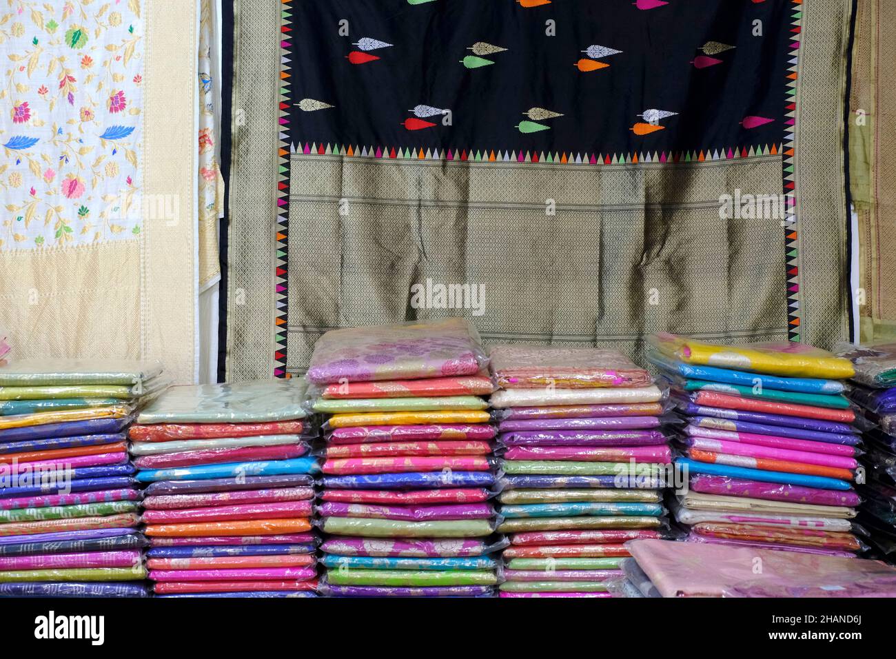 Traditional Indian dress, Different texture and color beautiful textiles,  colorful Indian fabric, fabric from India Stock Photo - Alamy
