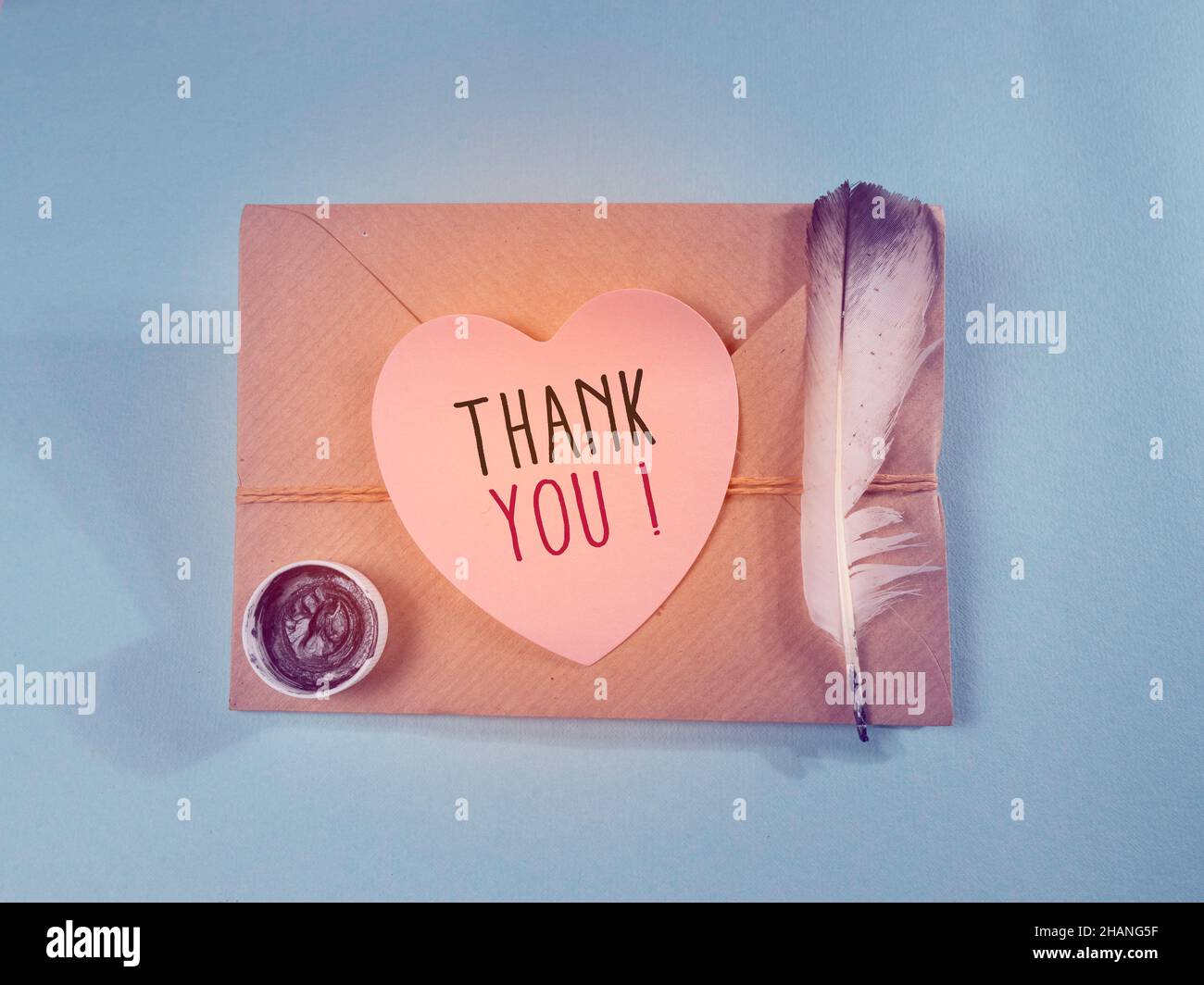 Close up of Thank You Word , Thanks Concept Idea Stock Photo - Alamy