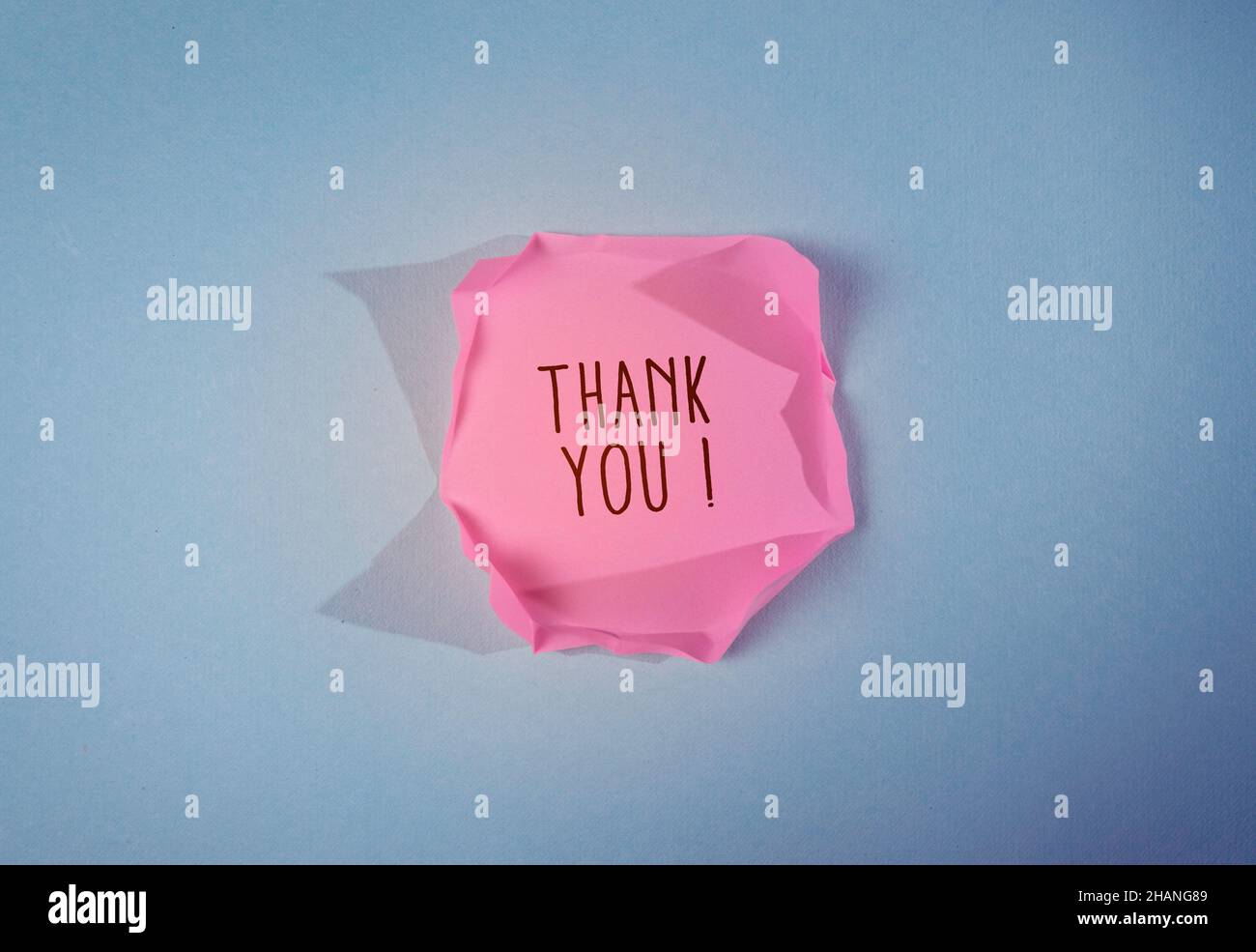 Close up of Thank You Word , Thanks Concept Idea Stock Photo - Alamy